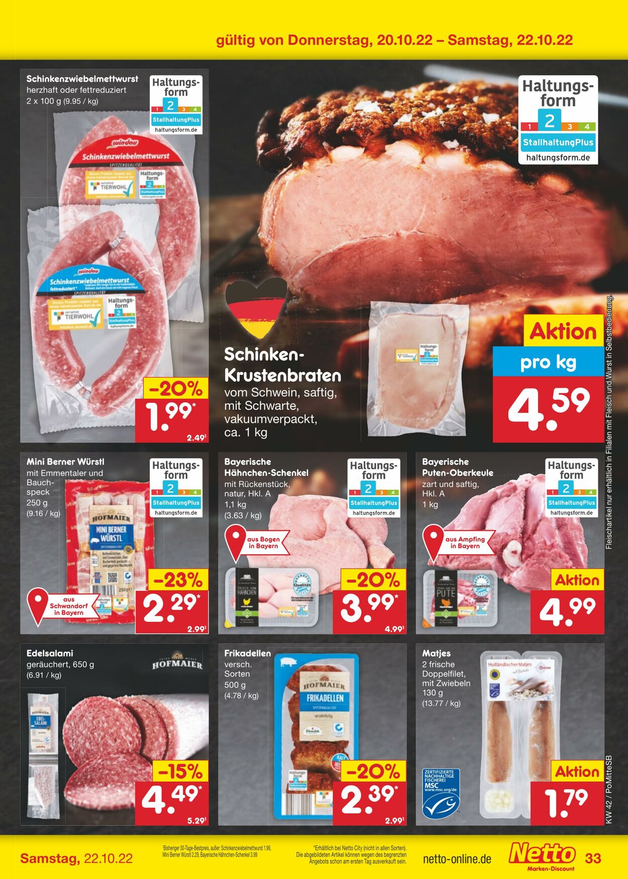 Prospekt Netto-Marken-Discount 17.10.2022 - 22.10.2022