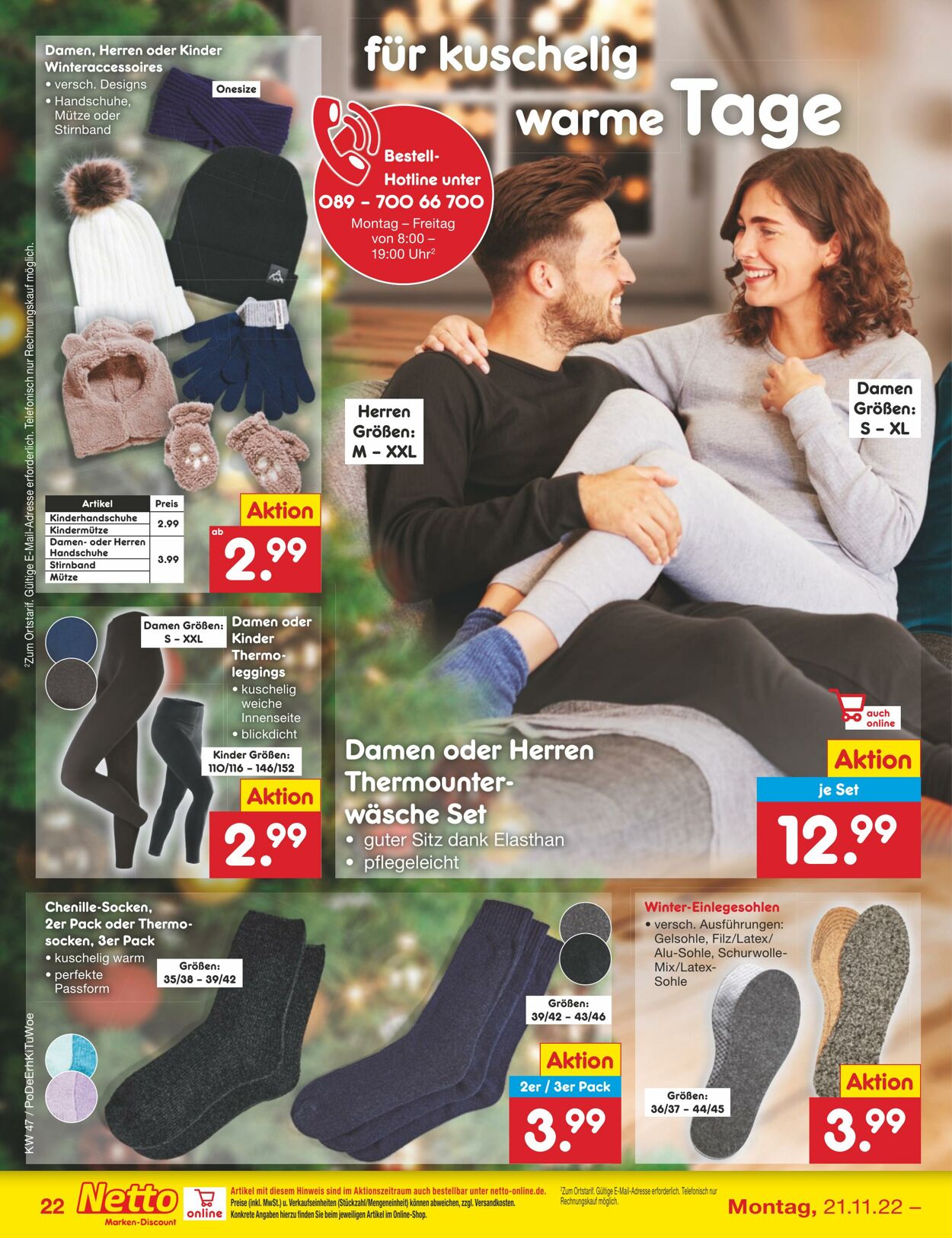 Prospekt Netto-Marken-Discount 21.11.2022 - 26.11.2022