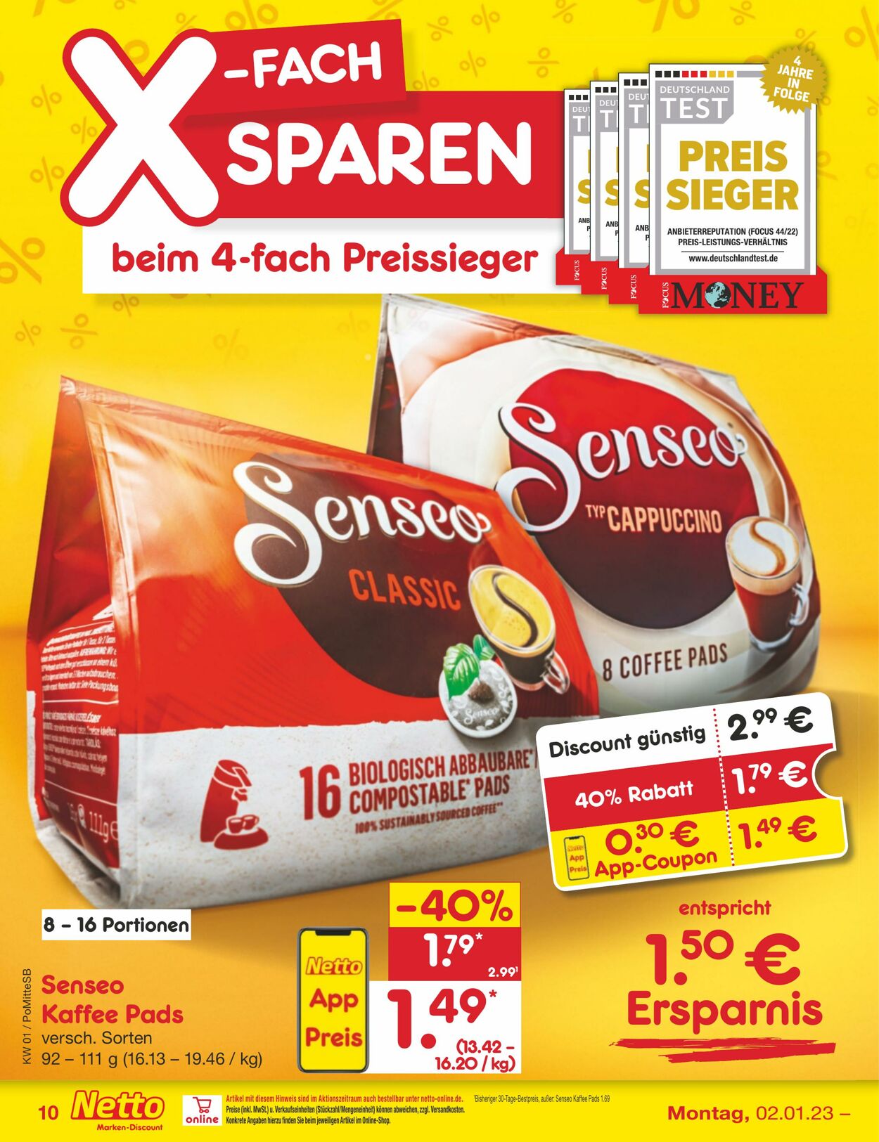 Prospekt Netto-Marken-Discount 02.01.2023 - 07.01.2023