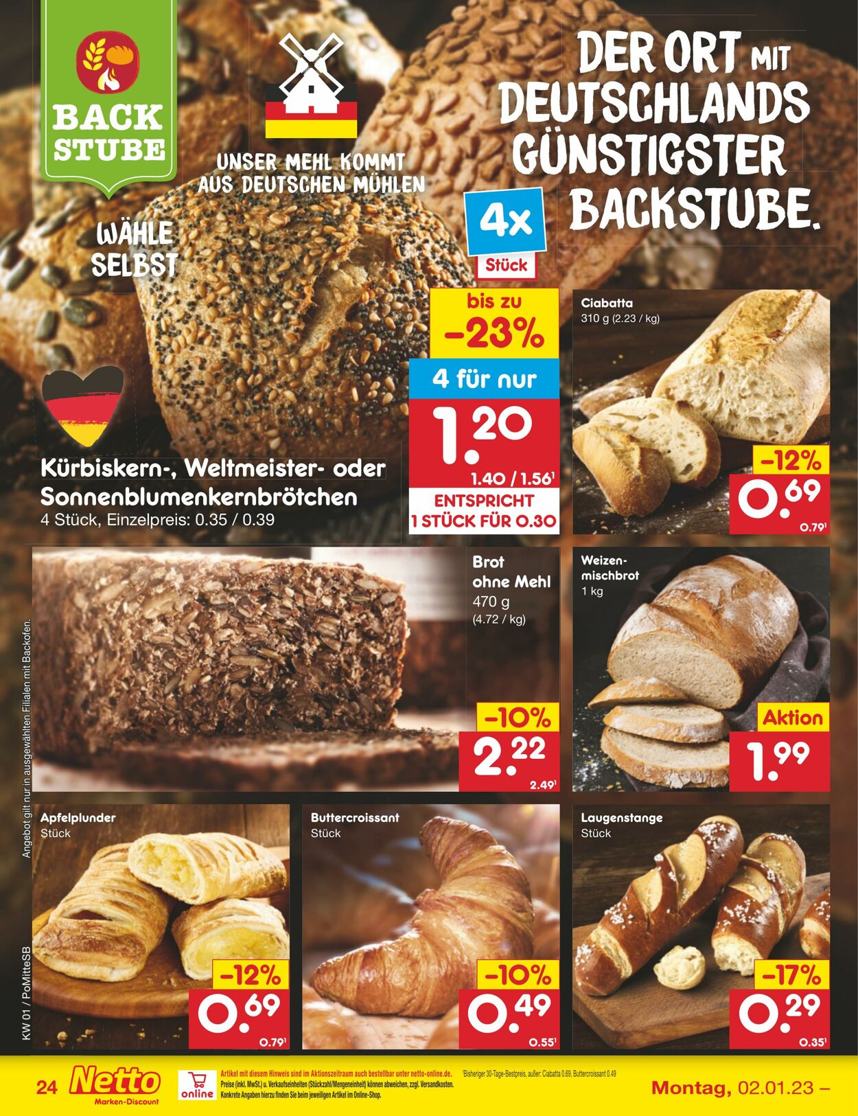 Prospekt Netto-Marken-Discount 02.01.2023 - 07.01.2023