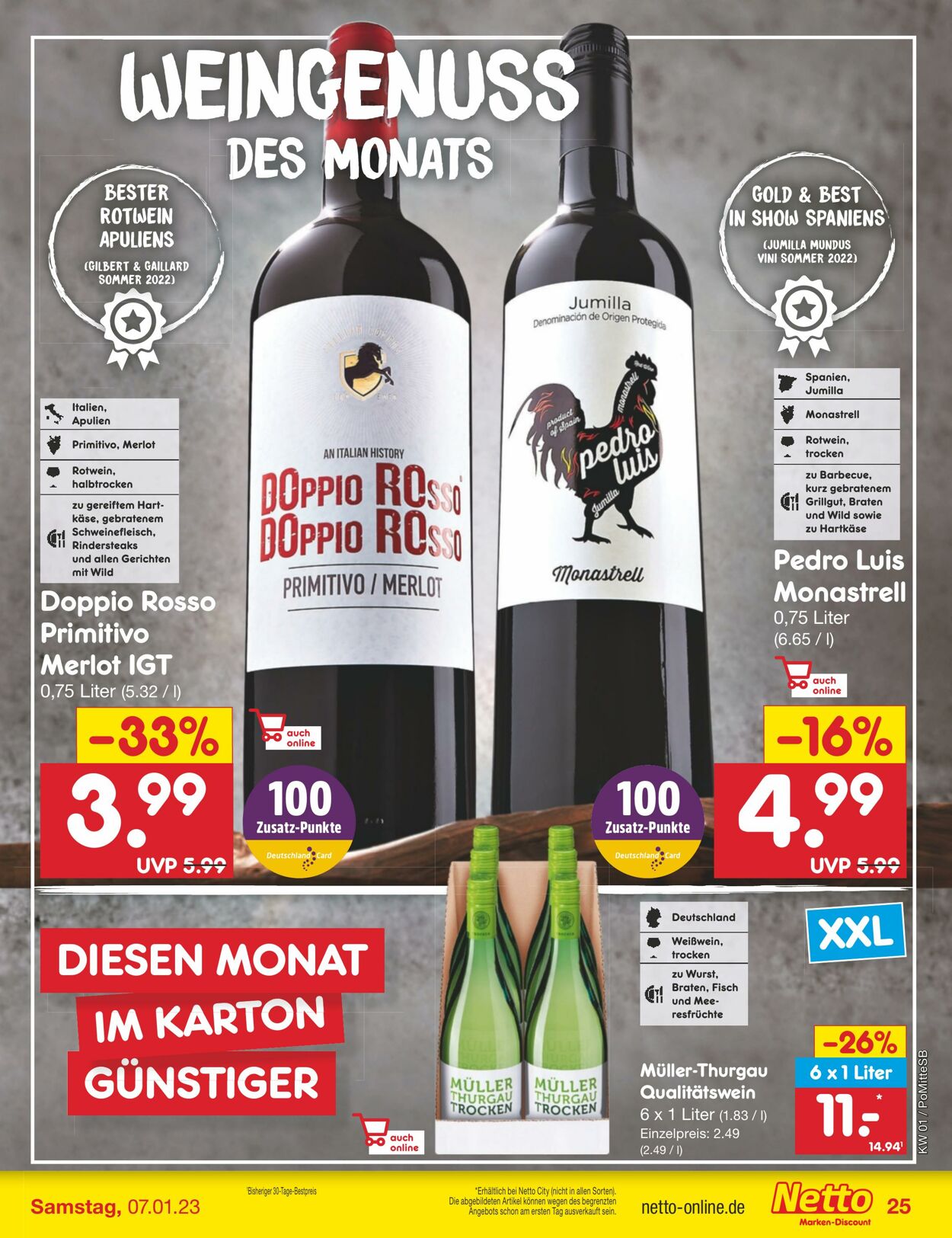 Prospekt Netto-Marken-Discount 02.01.2023 - 07.01.2023