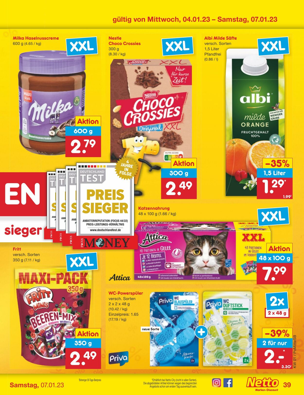 Prospekt Netto-Marken-Discount 02.01.2023 - 07.01.2023