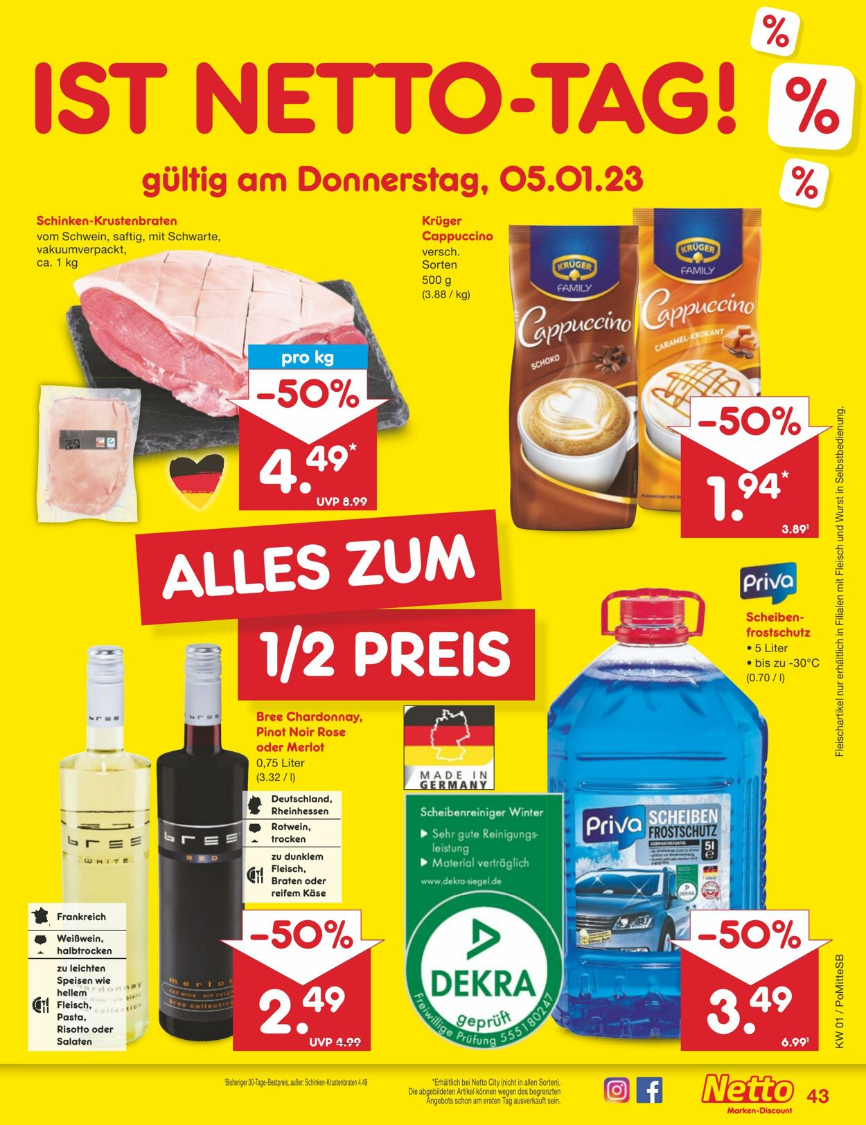 Prospekt Netto-Marken-Discount 02.01.2023 - 07.01.2023