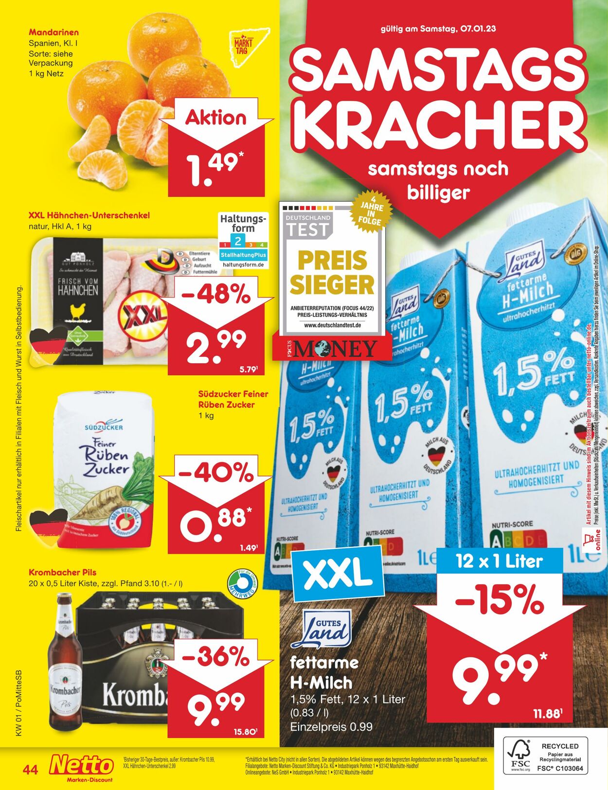 Prospekt Netto-Marken-Discount 02.01.2023 - 07.01.2023