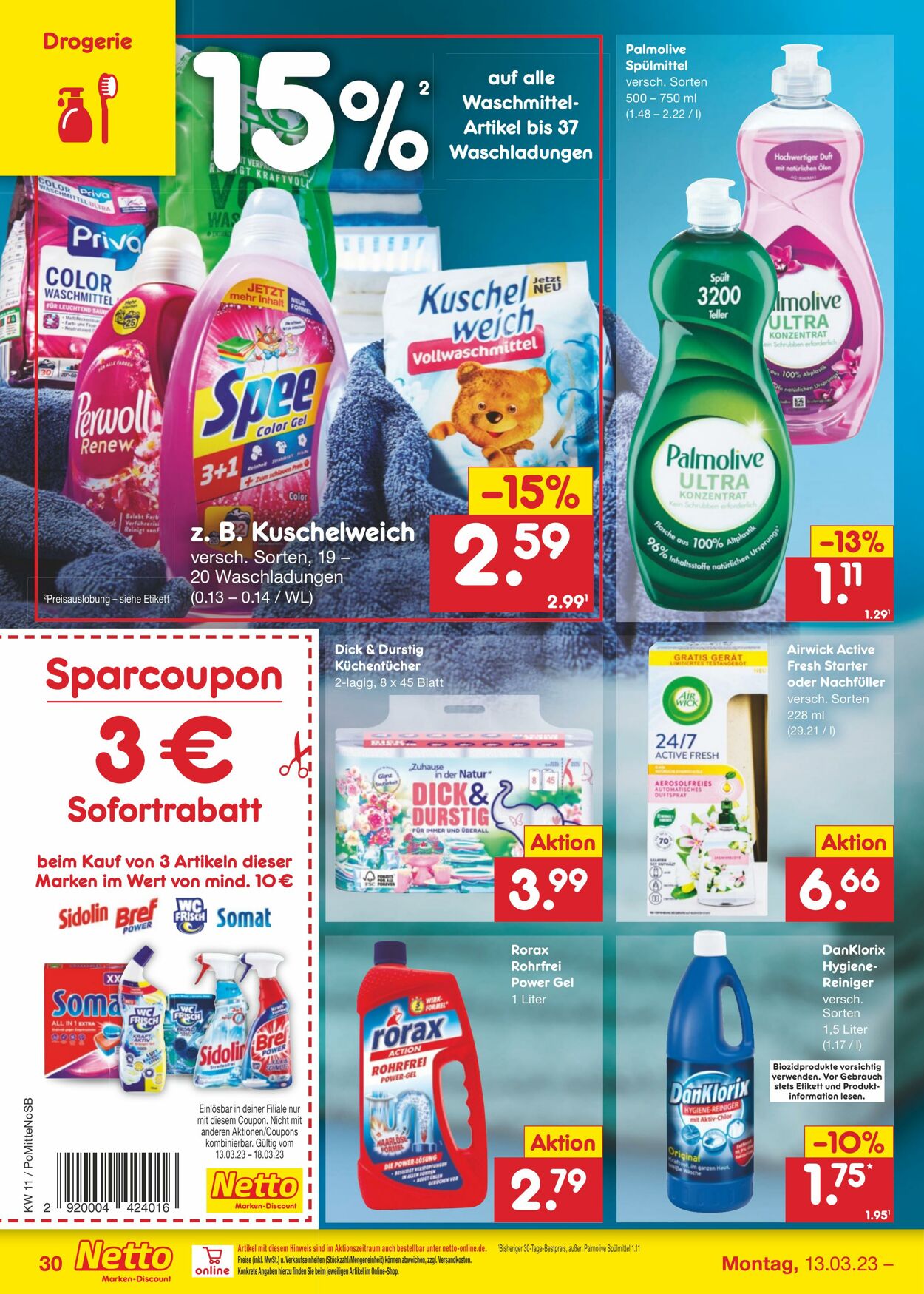 Prospekt Netto-Marken-Discount 13.03.2023 - 18.03.2023