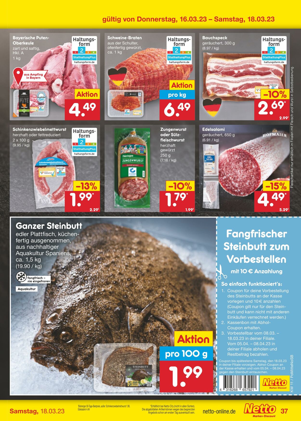 Prospekt Netto-Marken-Discount 13.03.2023 - 18.03.2023