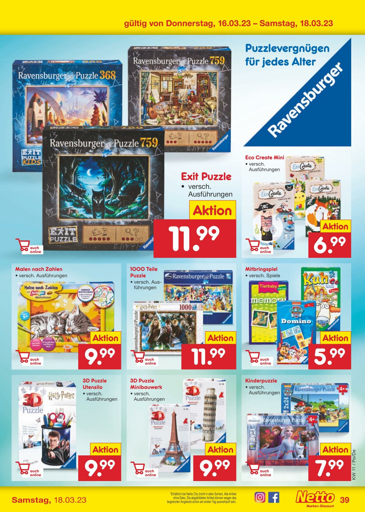 Prospekt Netto-Marken-Discount 13.03.2023 - 18.03.2023