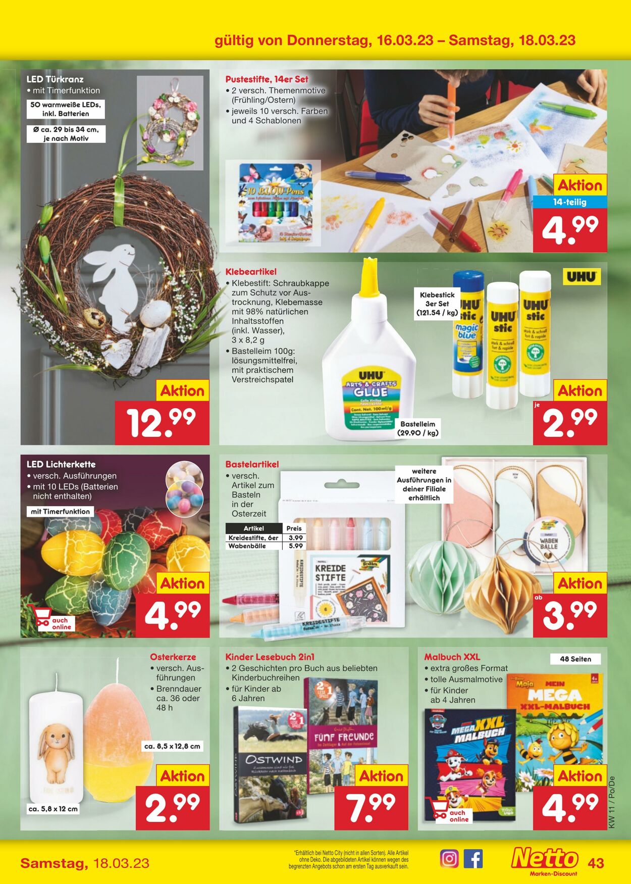 Prospekt Netto-Marken-Discount 13.03.2023 - 18.03.2023