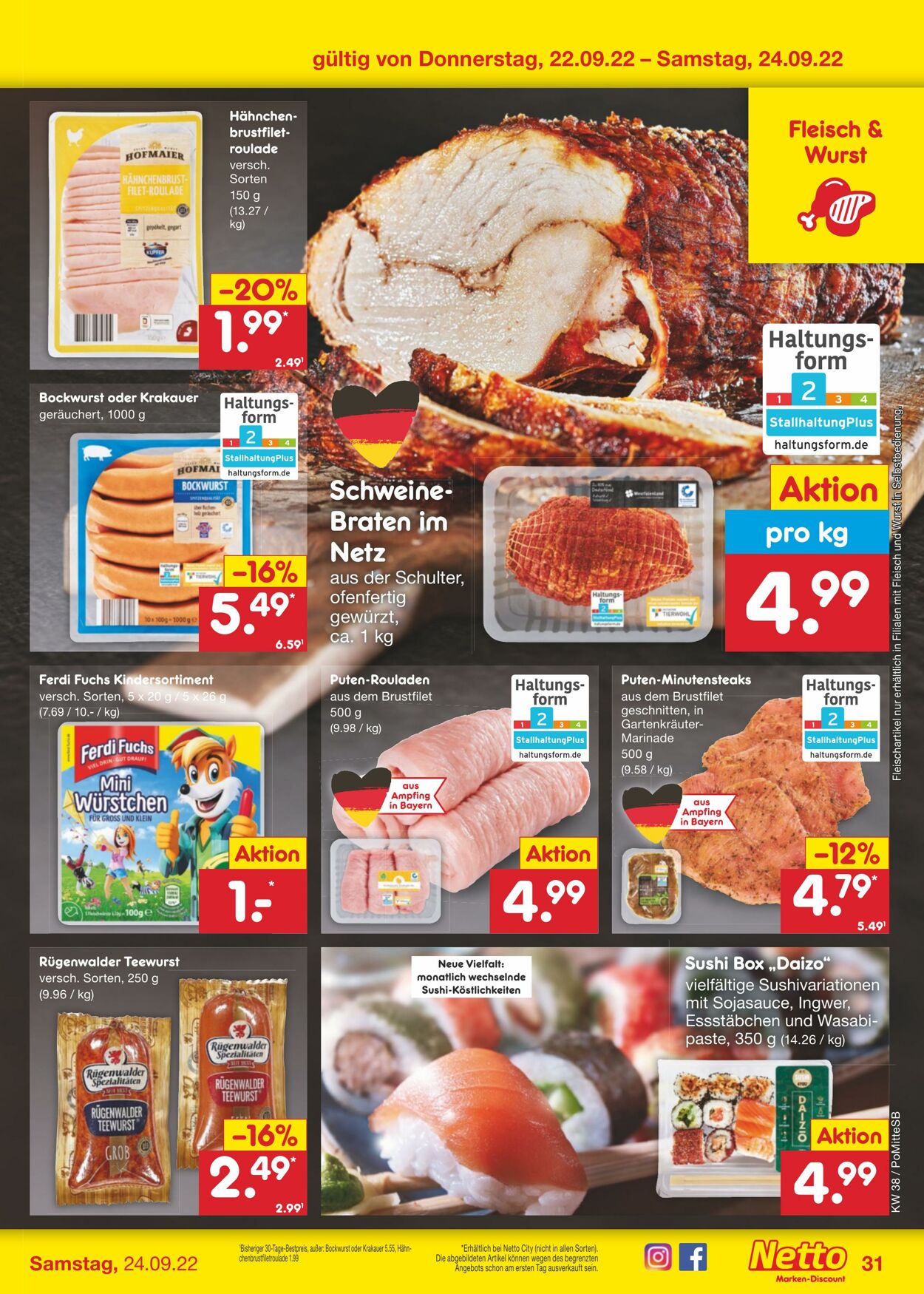 Prospekt Netto-Marken-Discount 19.09.2022 - 24.09.2022