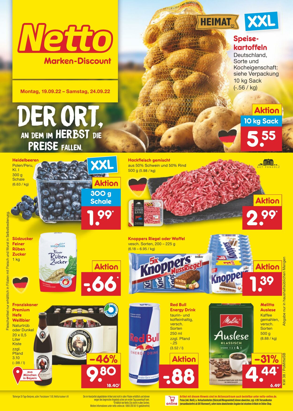 Aktueller Prospekt Netto-Marken-Discount - Gültig Von 19.09 Bis 24.09 ...