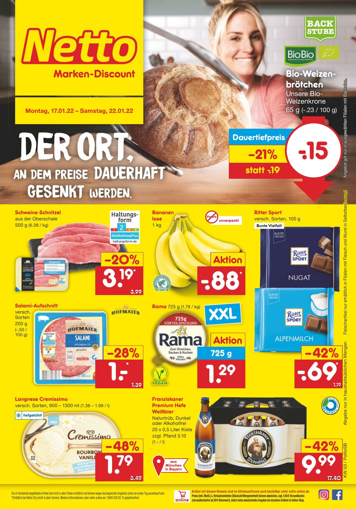 Netto-Marken-Discount Werbeprospekt - Gültig Von 17.01 Bis 27.01 ...