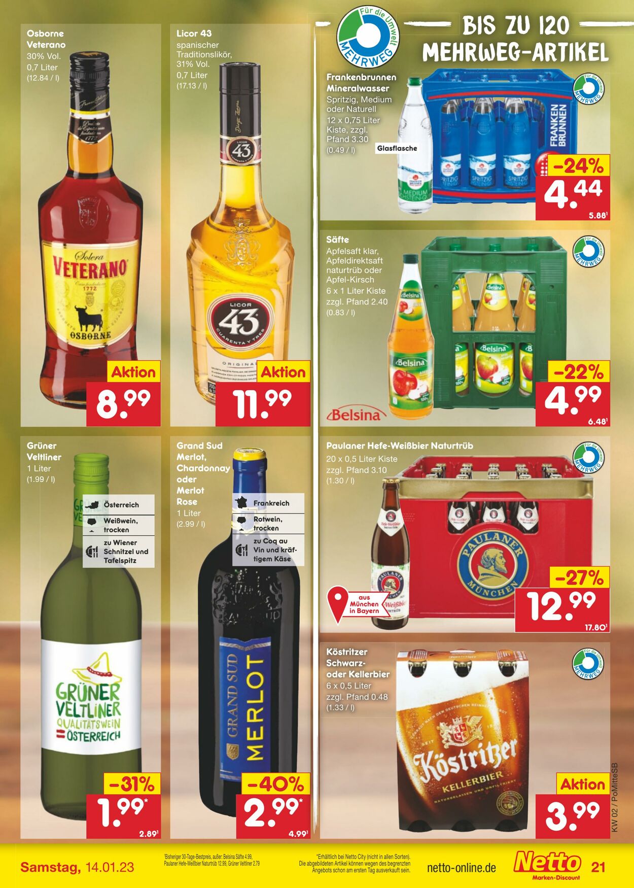 Prospekt Netto-Marken-Discount 09.01.2023 - 14.01.2023