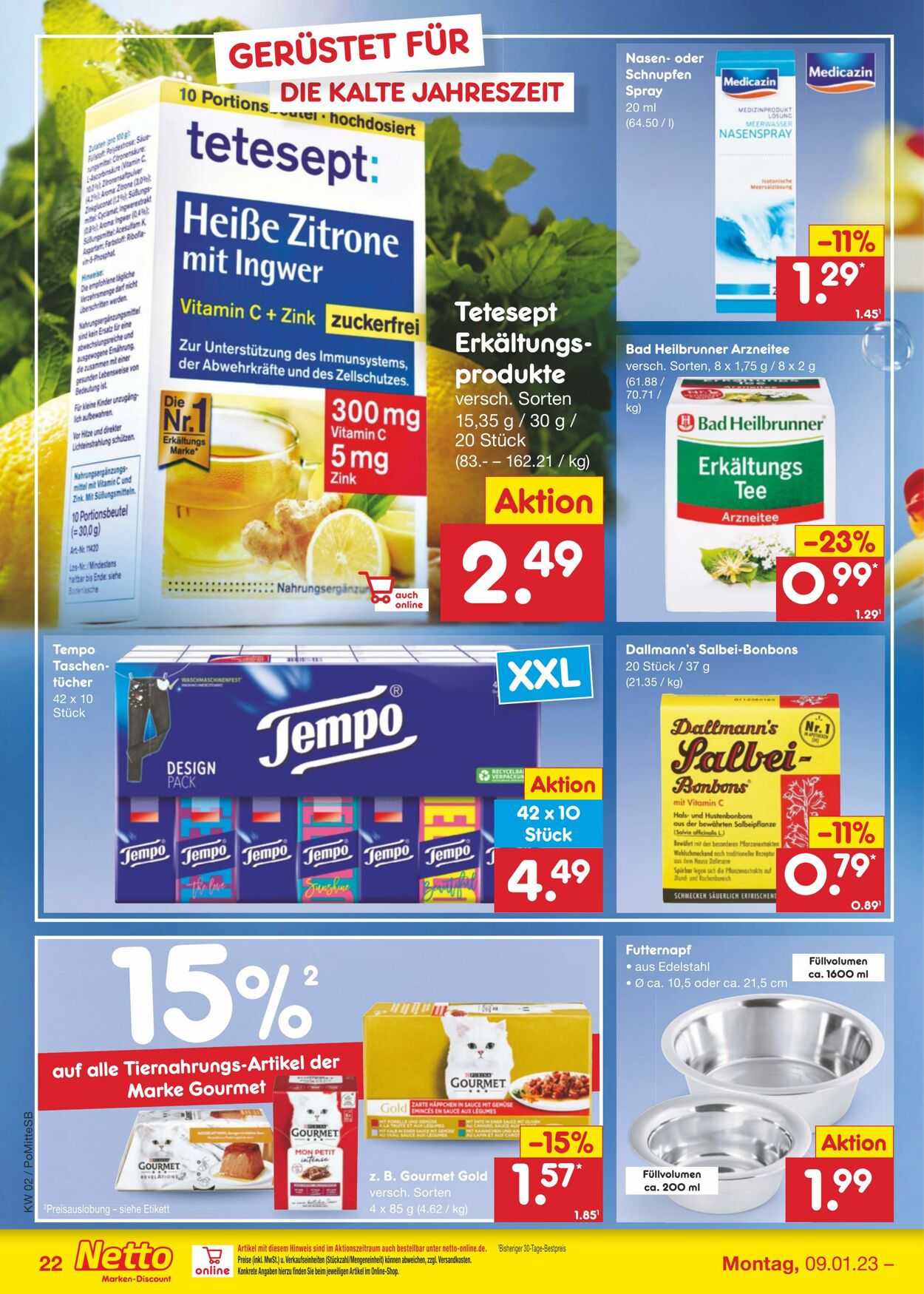 Prospekt Netto-Marken-Discount 09.01.2023 - 14.01.2023