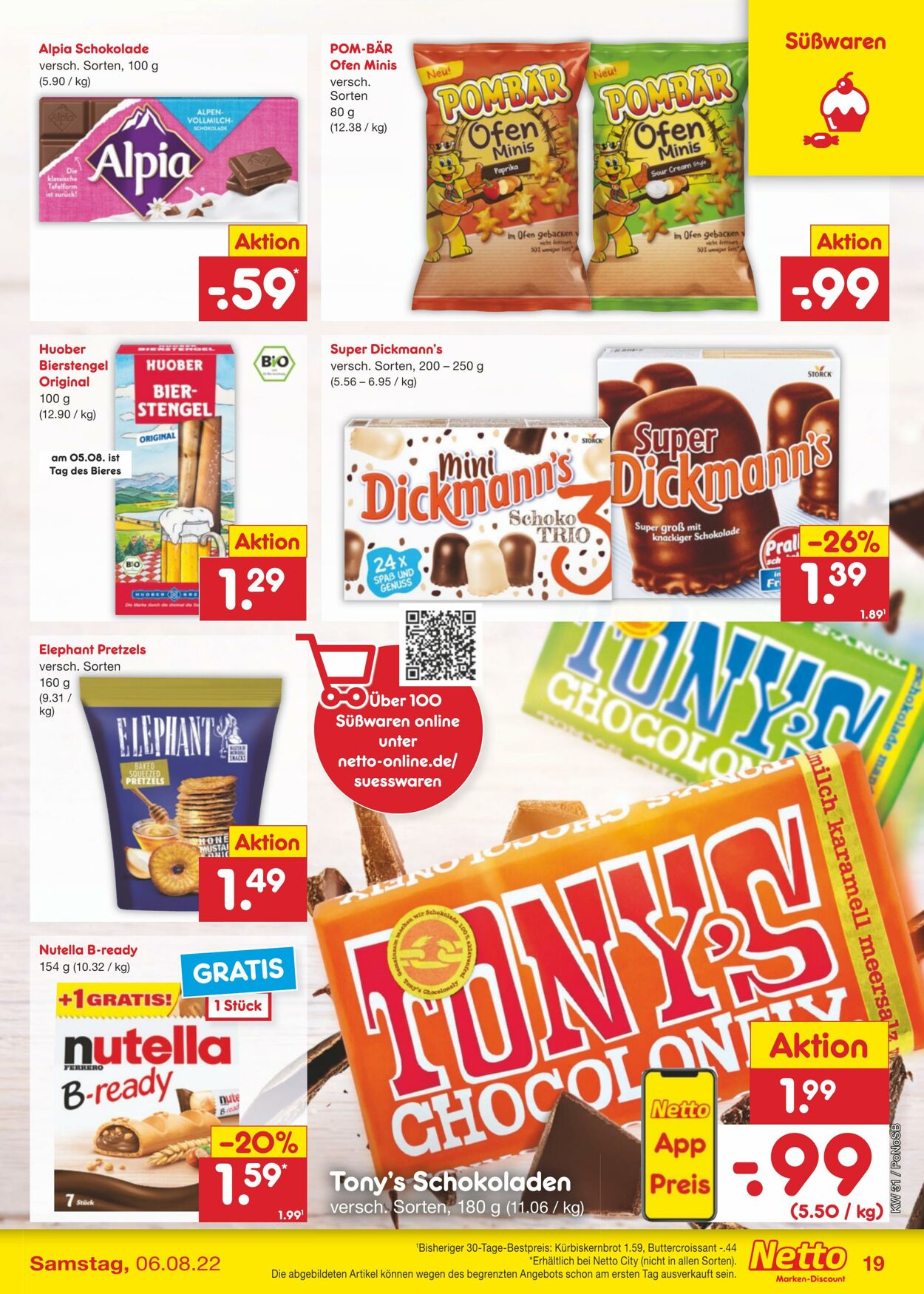 Prospekt Netto-Marken-Discount 01.08.2022 - 06.08.2022