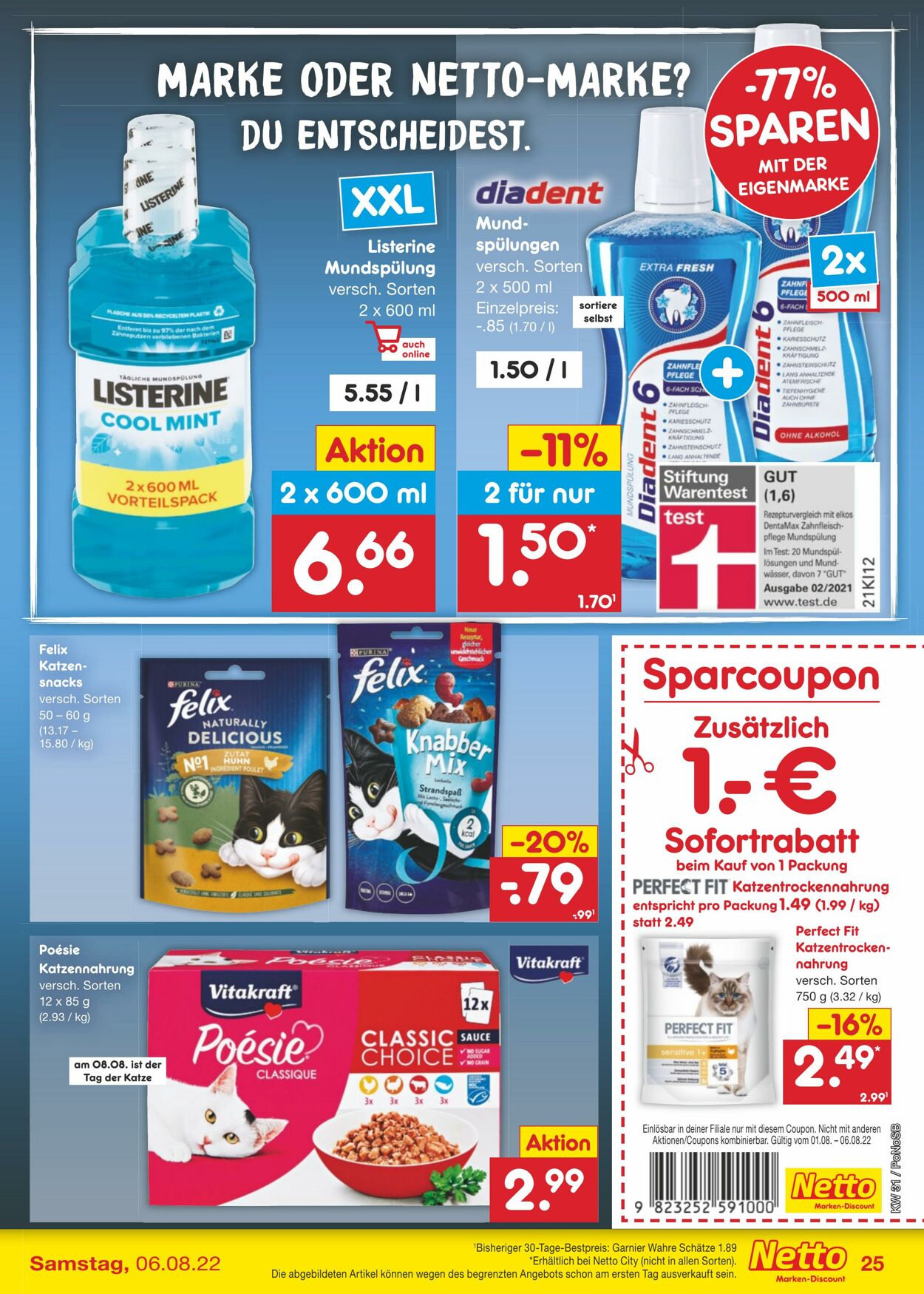 Prospekt Netto-Marken-Discount 01.08.2022 - 06.08.2022