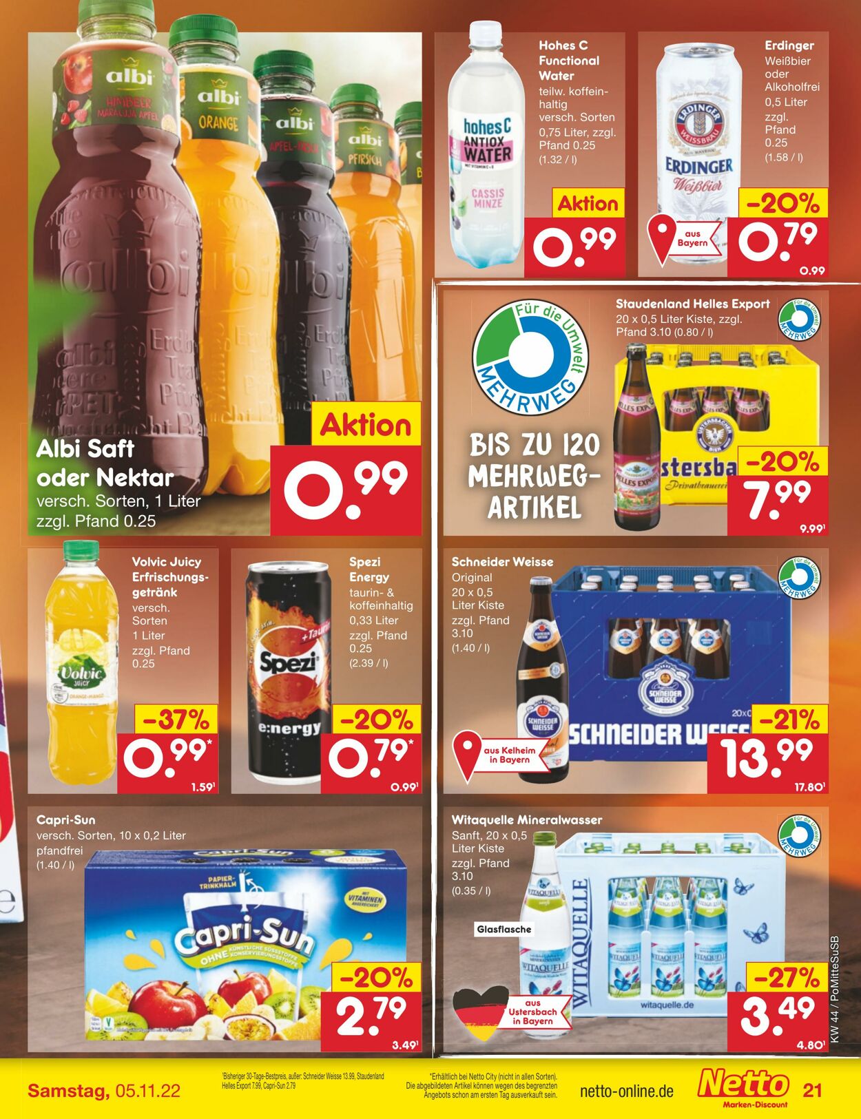 Prospekt Netto-Marken-Discount 31.10.2022 - 05.11.2022