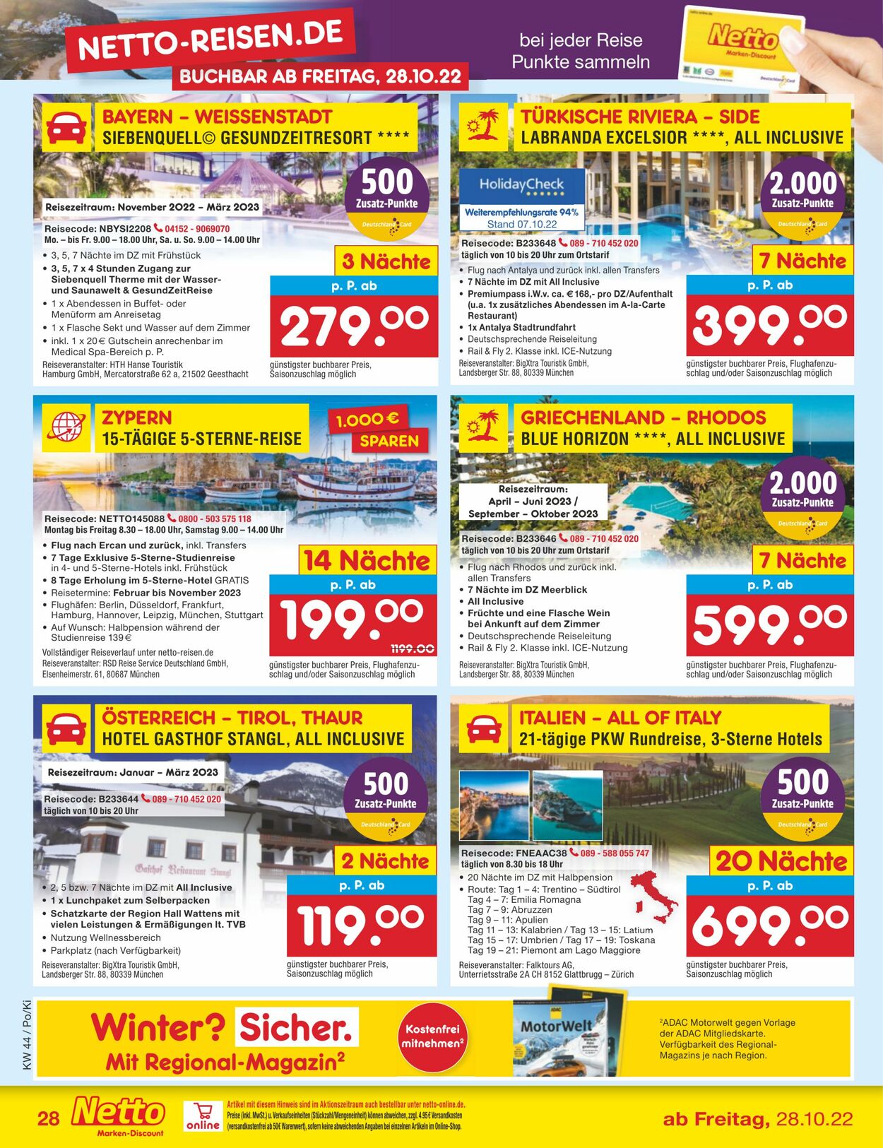 Prospekt Netto-Marken-Discount 31.10.2022 - 05.11.2022