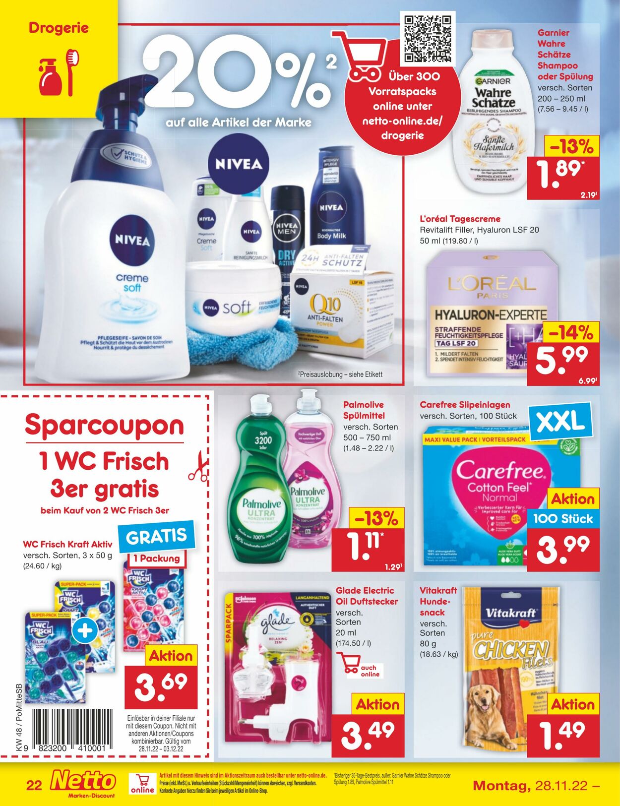 Prospekt Netto-Marken-Discount 28.11.2022 - 03.12.2022