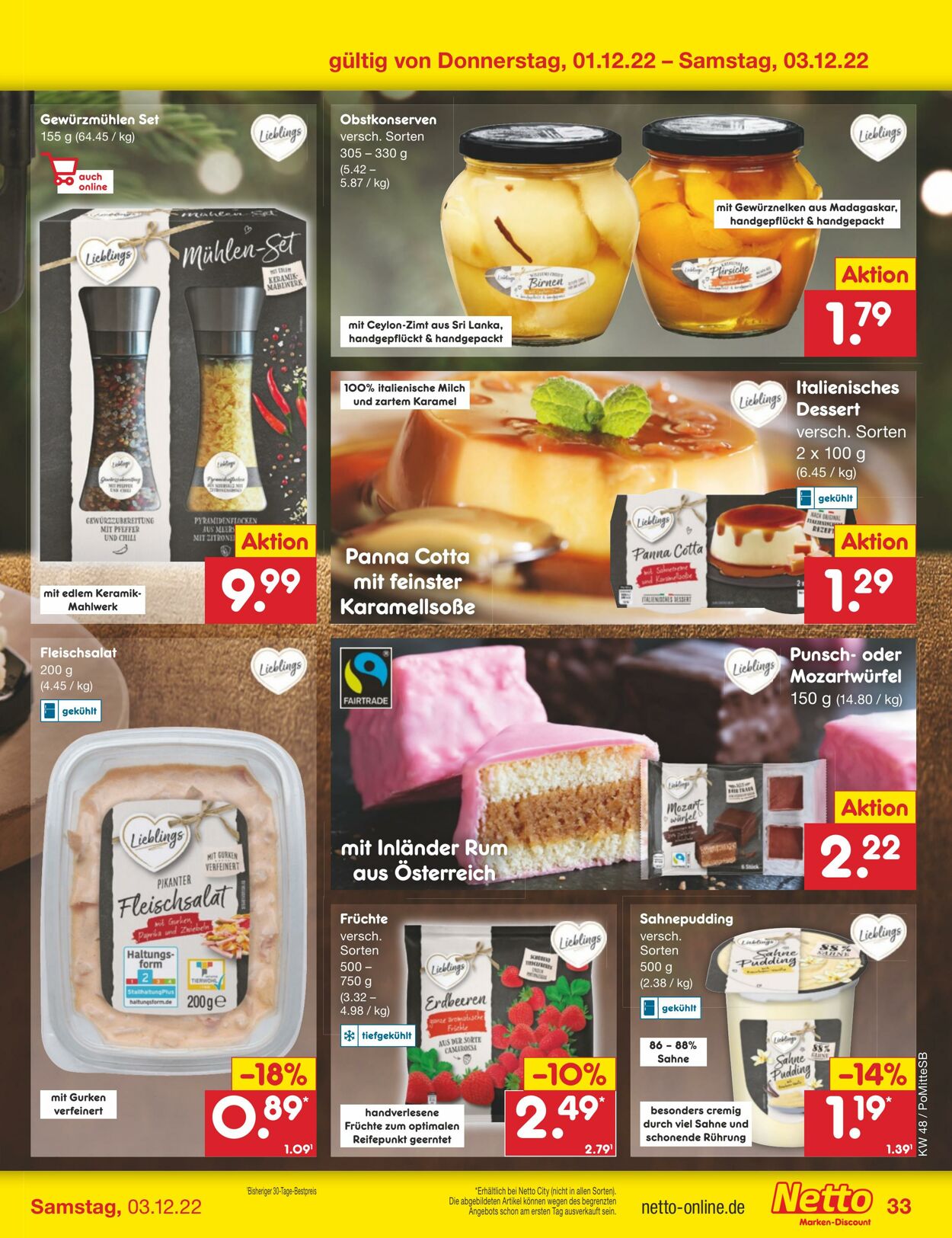 Prospekt Netto-Marken-Discount 28.11.2022 - 03.12.2022