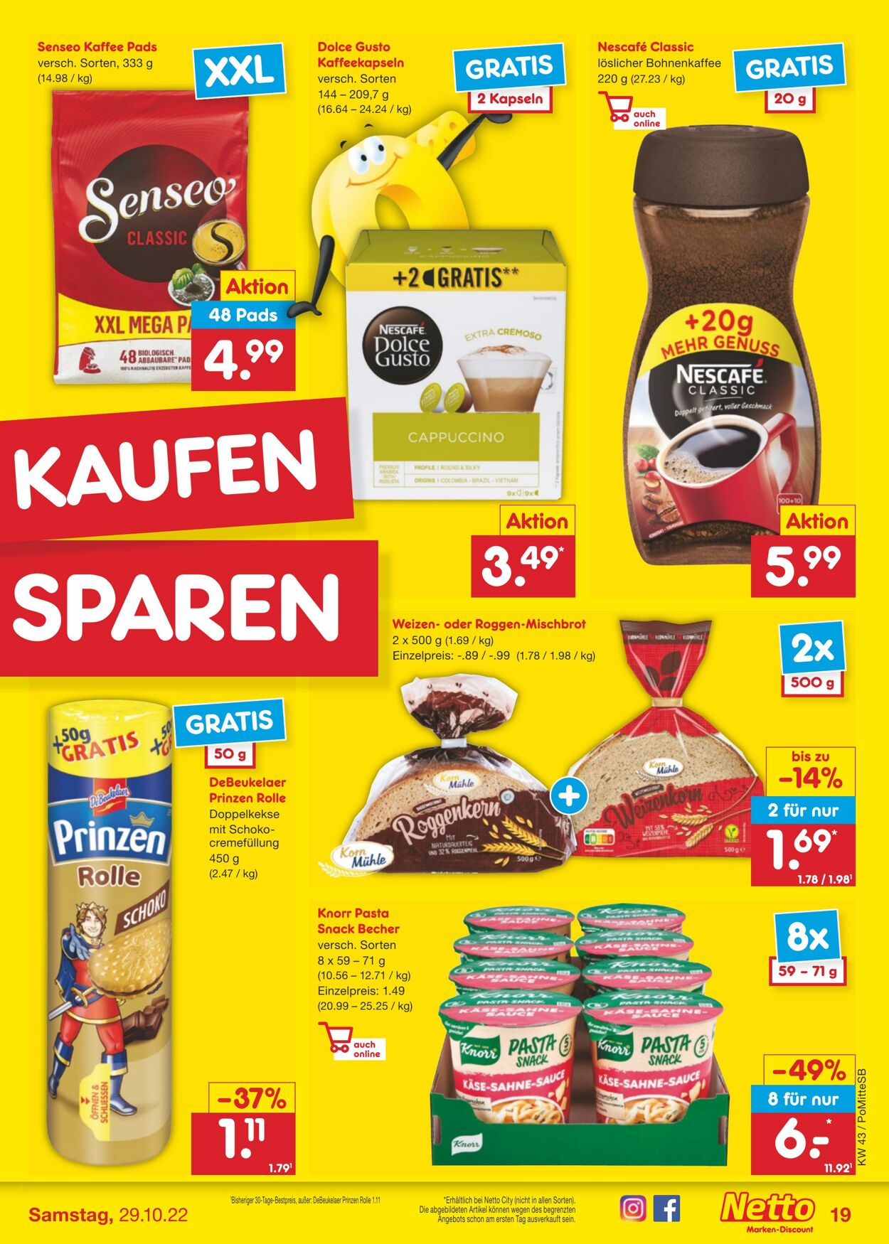 Prospekt Netto-Marken-Discount 24.10.2022 - 29.10.2022