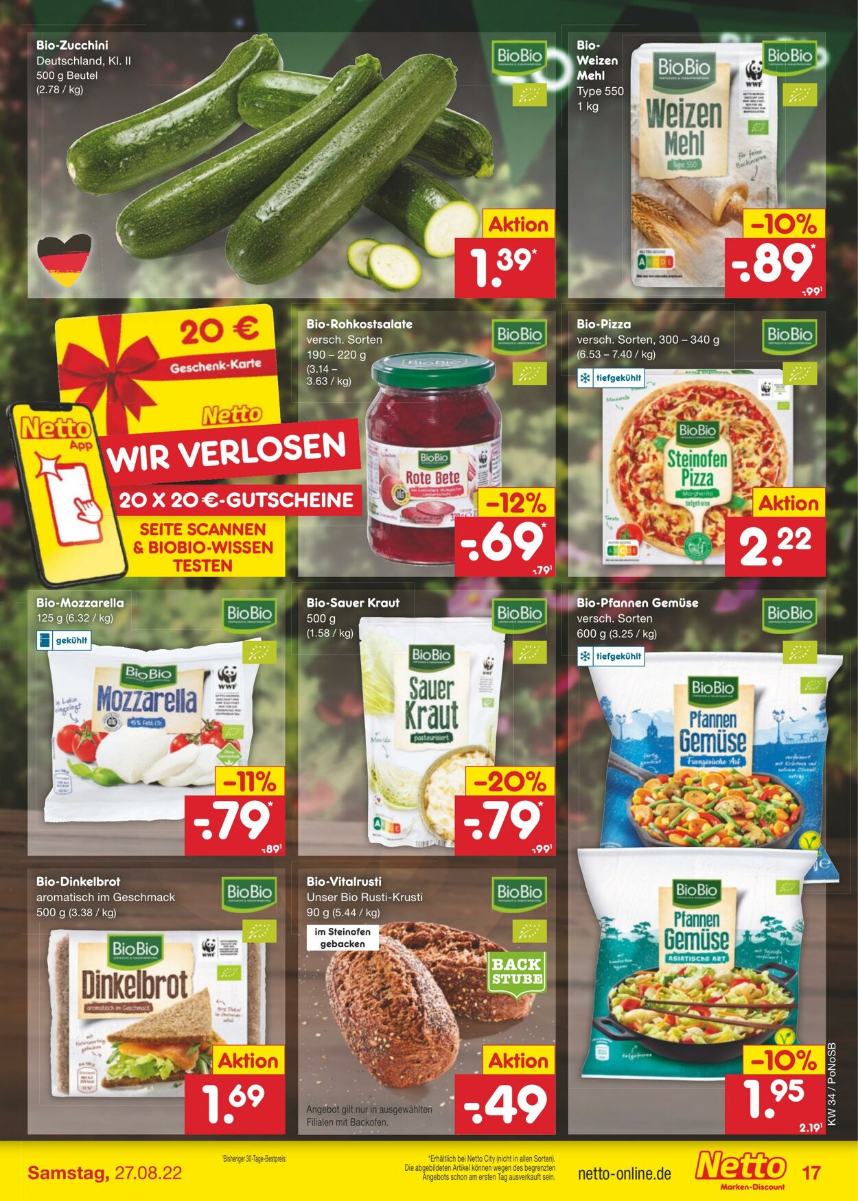 Prospekt Netto-Marken-Discount 22.08.2022 - 27.08.2022