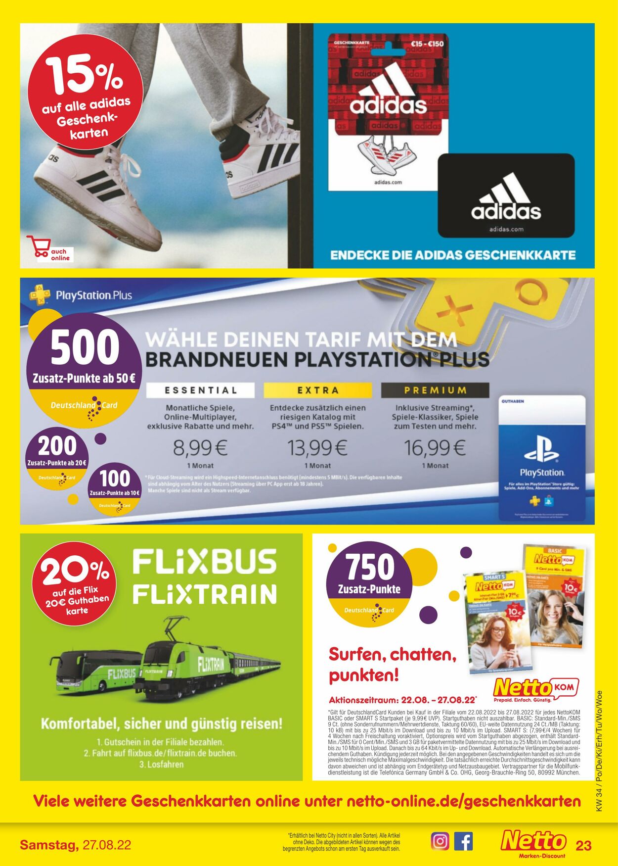 Prospekt Netto-Marken-Discount 22.08.2022 - 27.08.2022