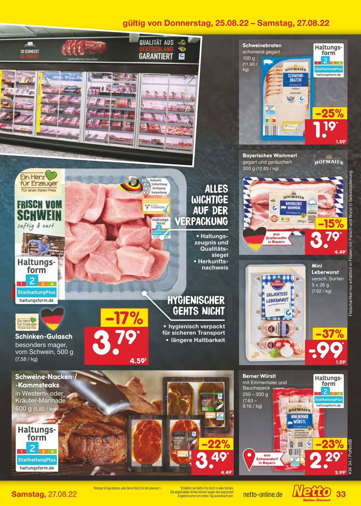 Prospekt Netto-Marken-Discount 22.08.2022 - 27.08.2022