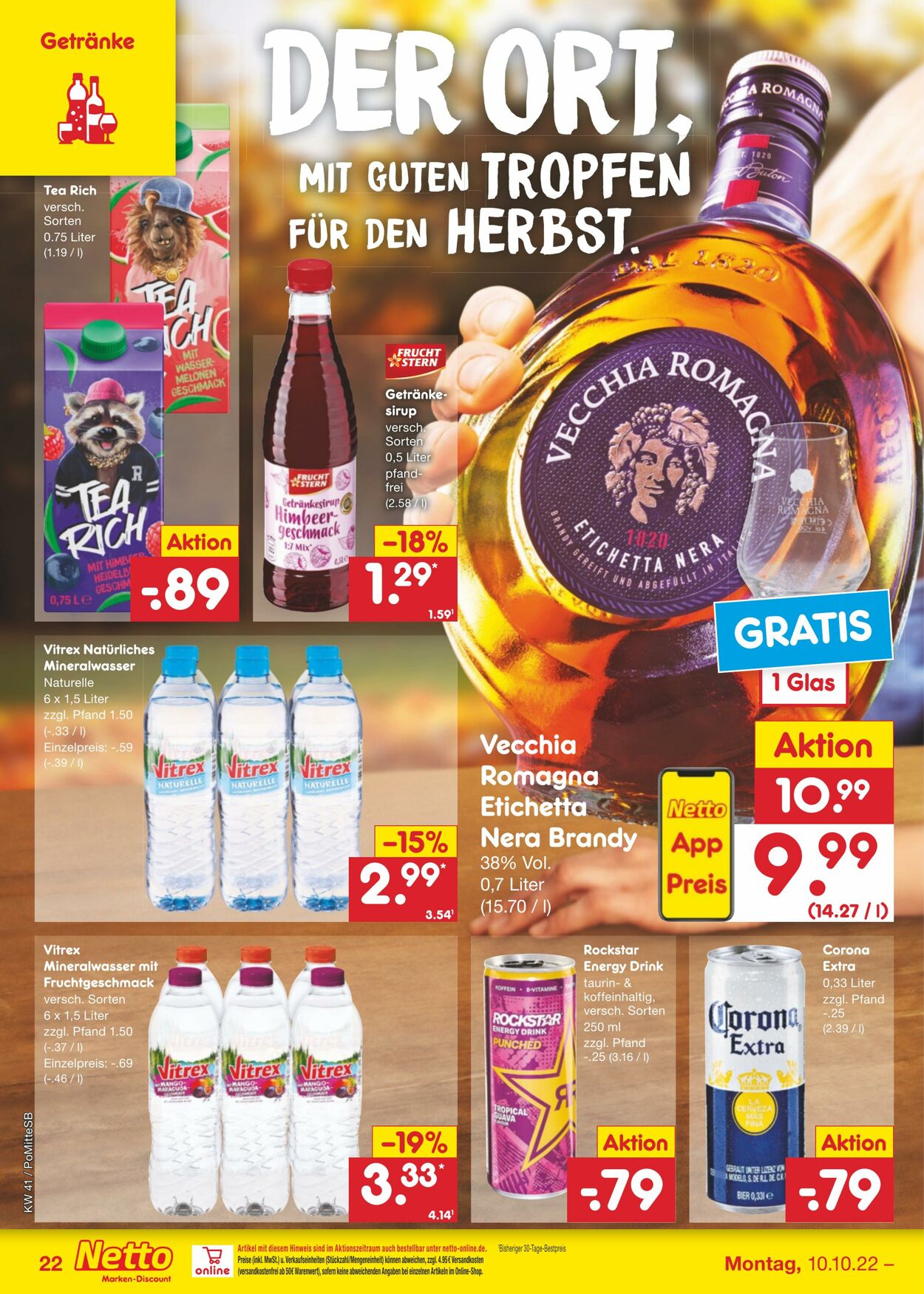 Prospekt Netto-Marken-Discount 10.10.2022 - 15.10.2022