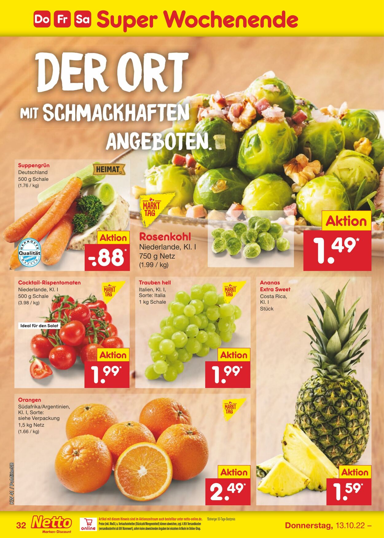 Prospekt Netto-Marken-Discount 10.10.2022 - 15.10.2022