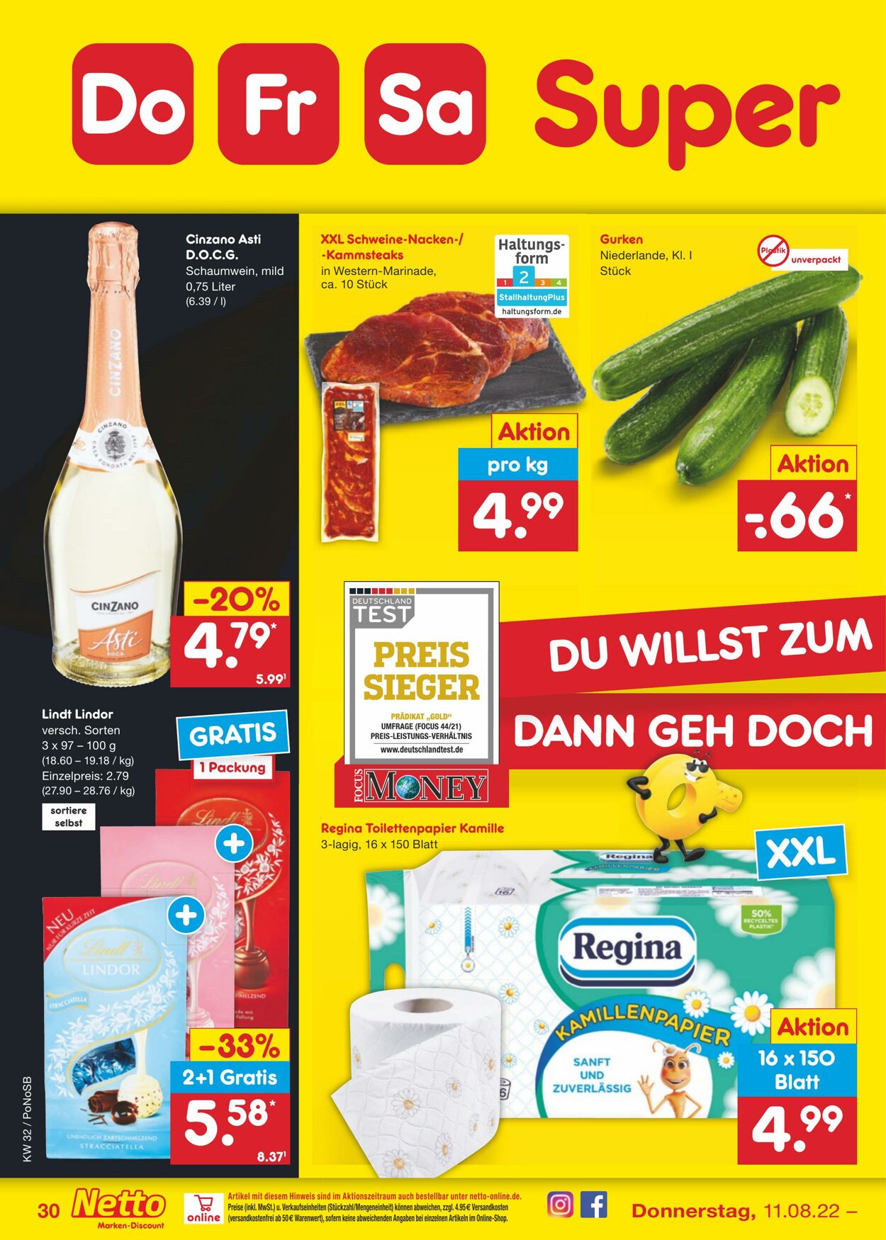 Prospekt Netto-Marken-Discount 08.08.2022 - 13.08.2022