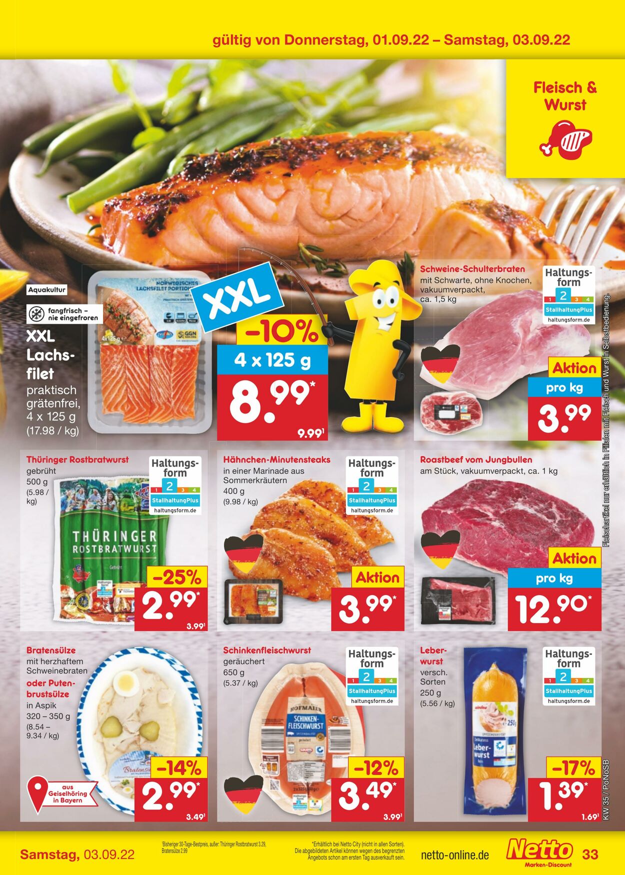 Prospekt Netto-Marken-Discount 29.08.2022 - 03.09.2022