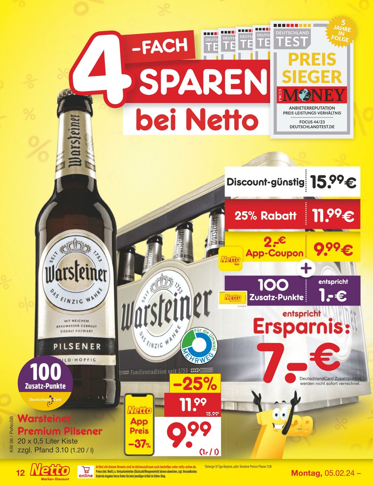 Prospekt Netto-Marken-Discount 05.02.2024 - 10.02.2024