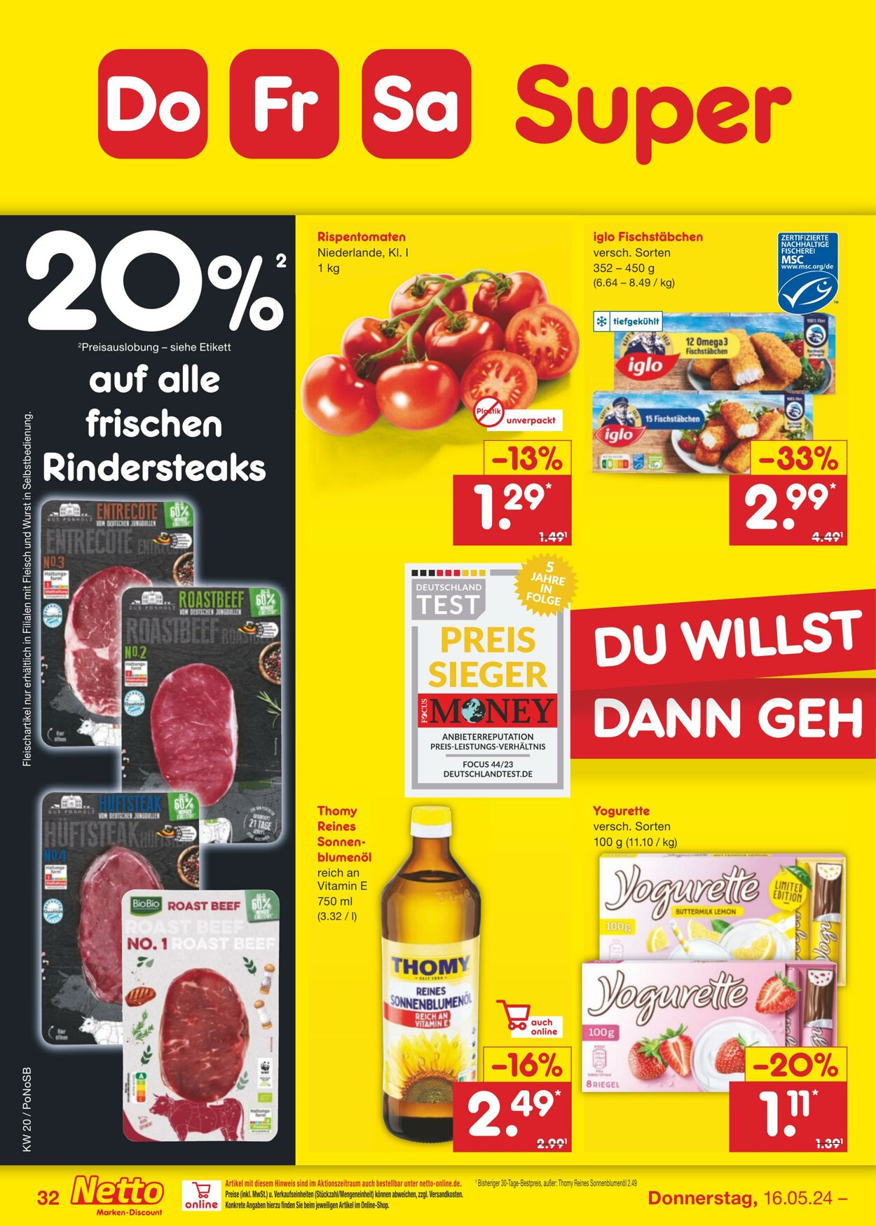 Prospekt Netto-Marken-Discount 13.05.2024 - 19.05.2024