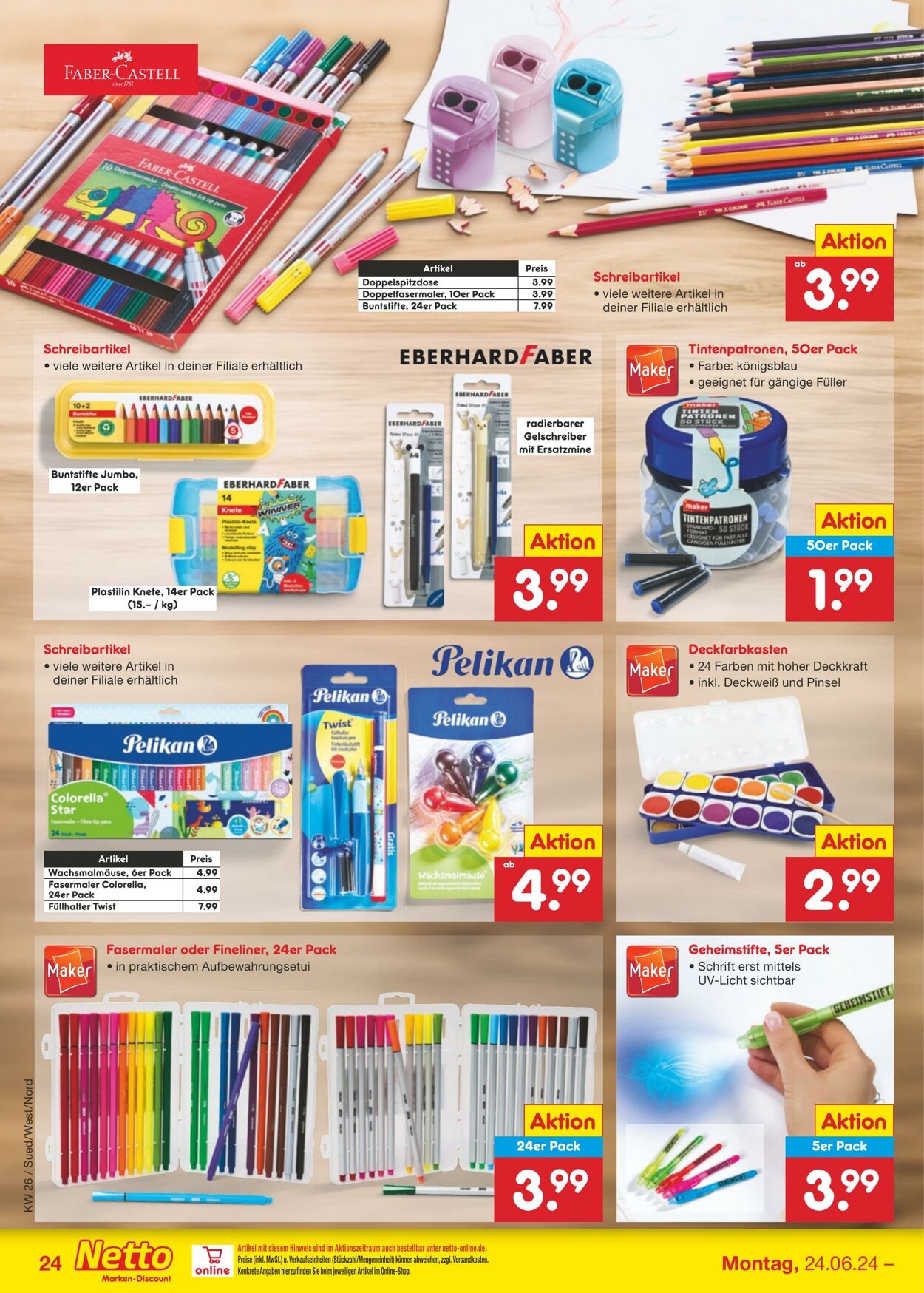 Prospekt Netto-Marken-Discount 24.06.2024 - 30.06.2024