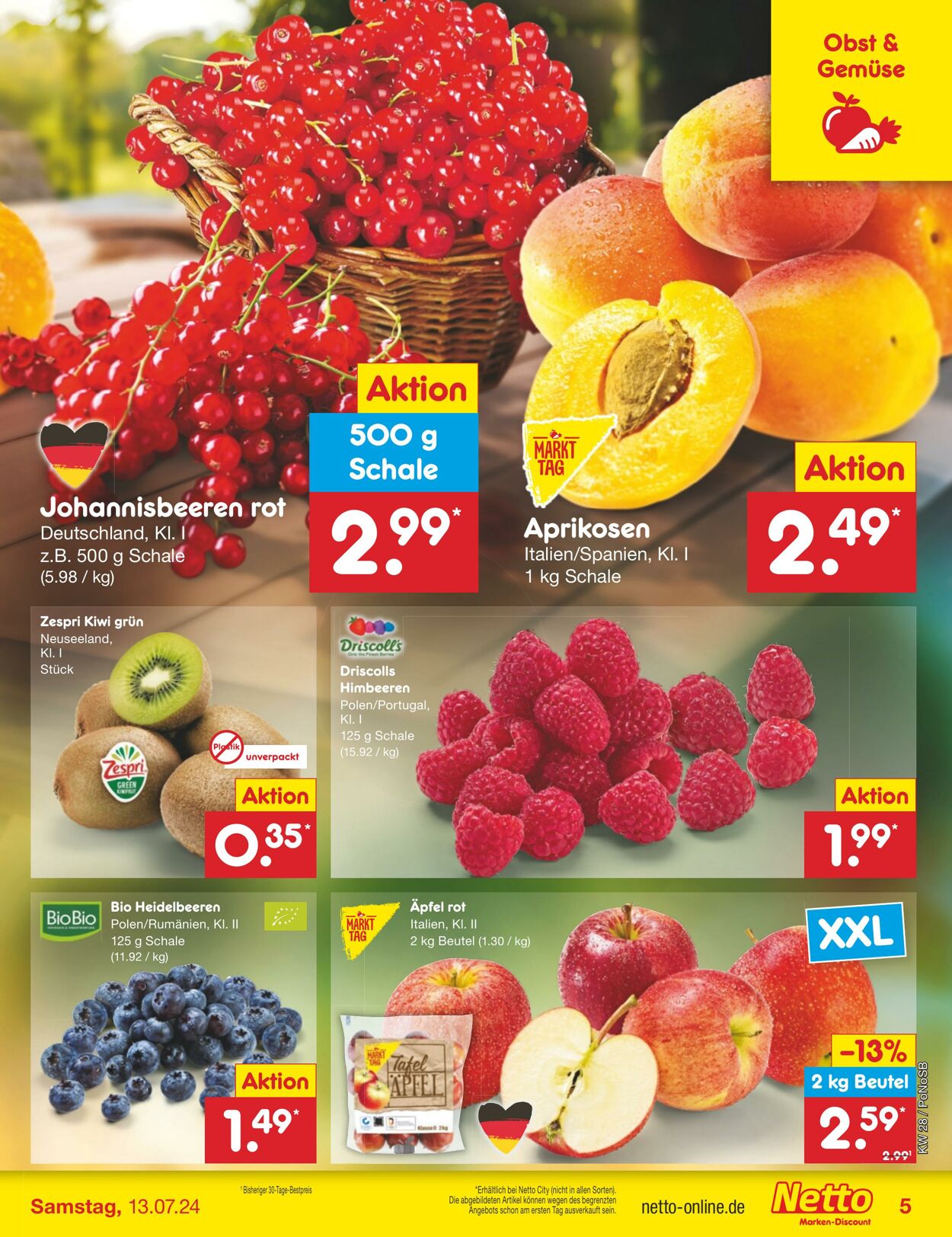 Prospekt Netto-Marken-Discount 08.07.2024 - 13.07.2024