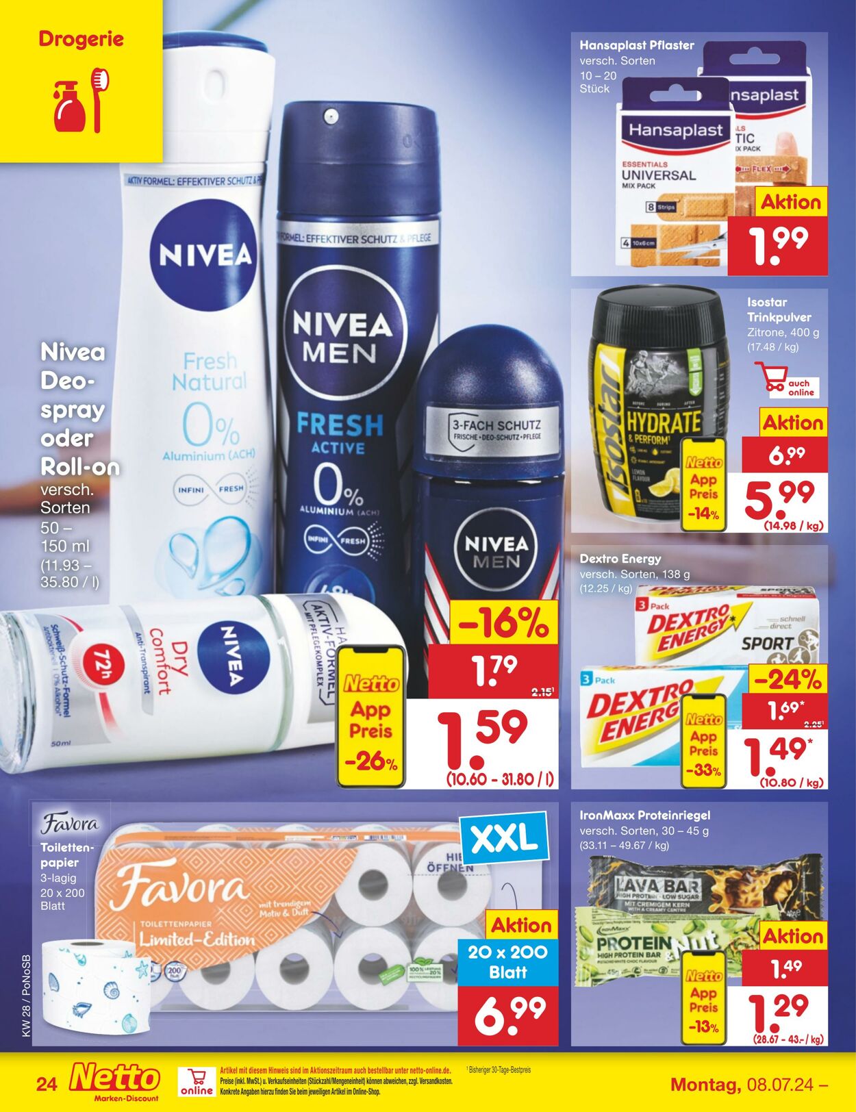 Prospekt Netto-Marken-Discount 08.07.2024 - 13.07.2024