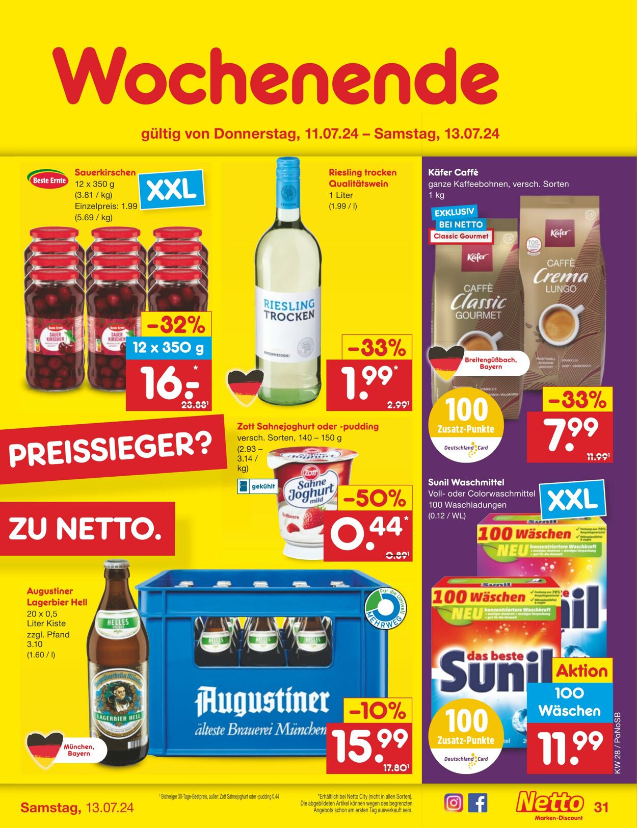 Prospekt Netto-Marken-Discount 08.07.2024 - 13.07.2024