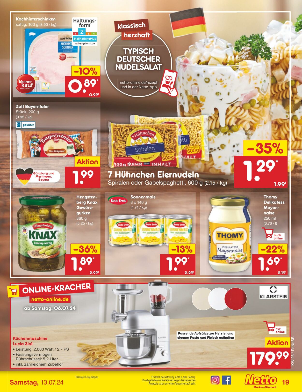 Prospekt Netto-Marken-Discount 08.07.2024 - 13.07.2024