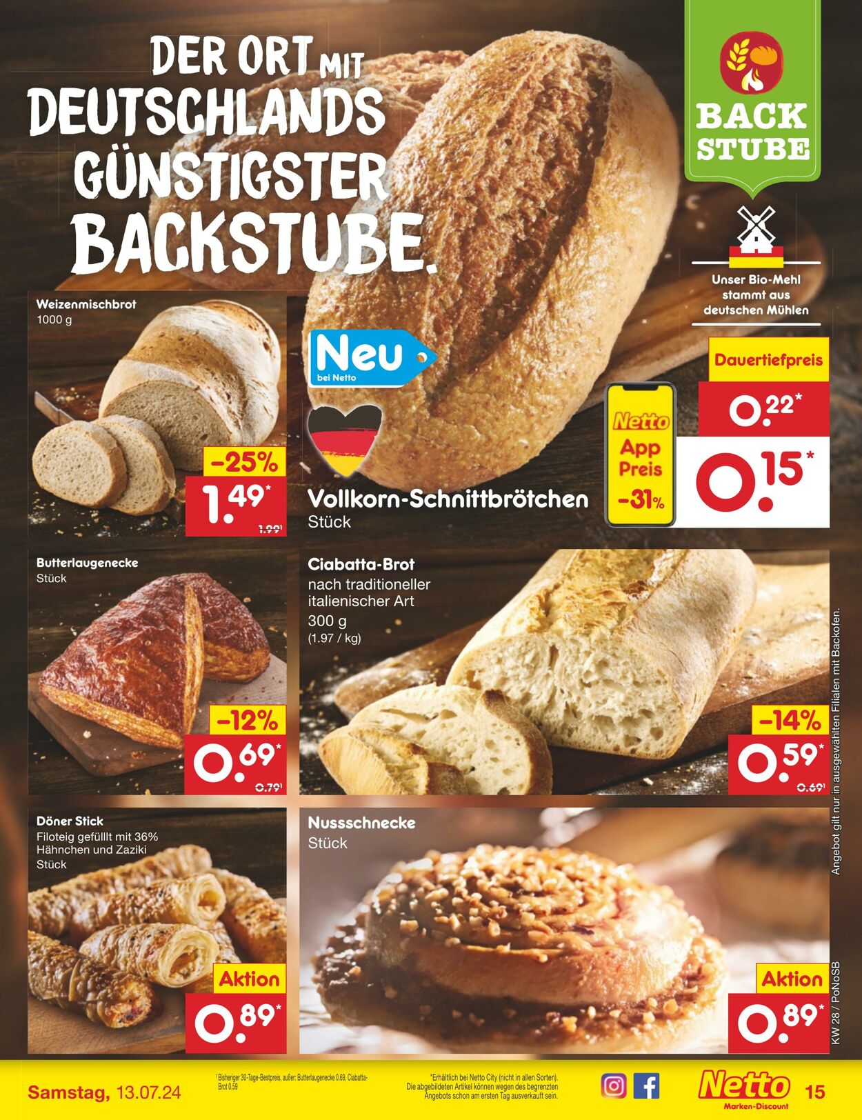 Prospekt Netto-Marken-Discount 08.07.2024 - 13.07.2024