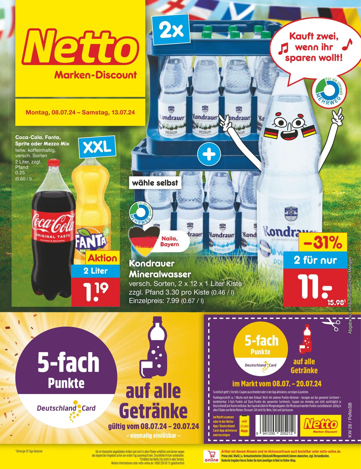 Prospekt Netto-Marken-Discount 08.07.2024 - 13.07.2024