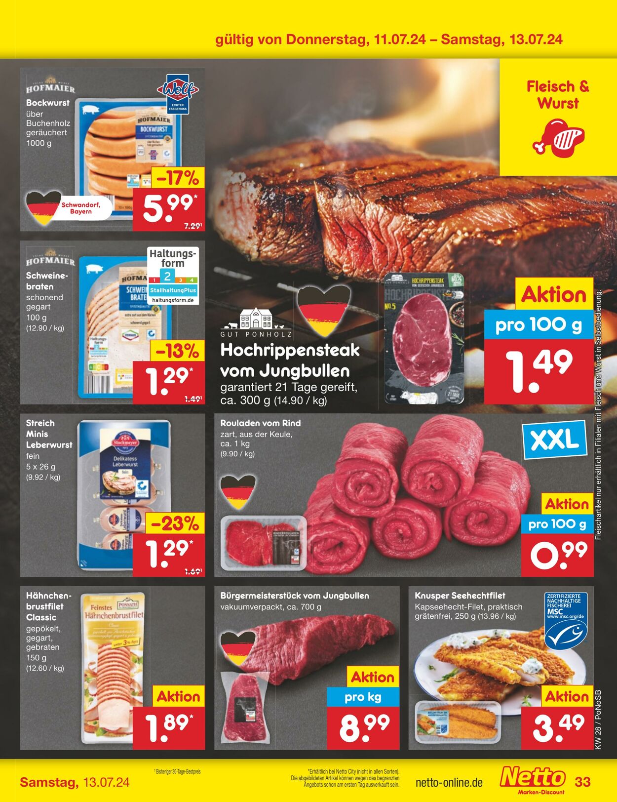 Prospekt Netto-Marken-Discount 08.07.2024 - 13.07.2024