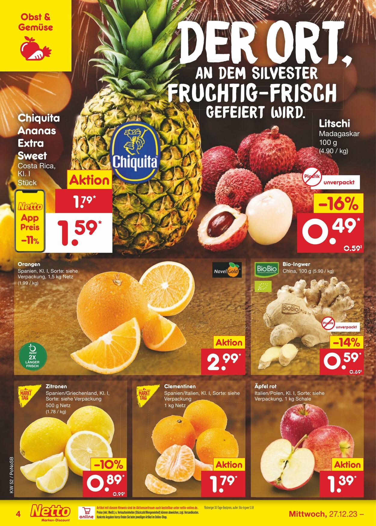 Prospekt Netto-Marken-Discount 27.12.2023 - 31.12.2023