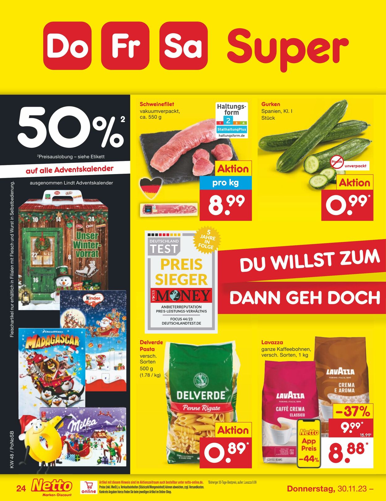 Prospekt Netto-Marken-Discount 27.11.2023 - 02.12.2023