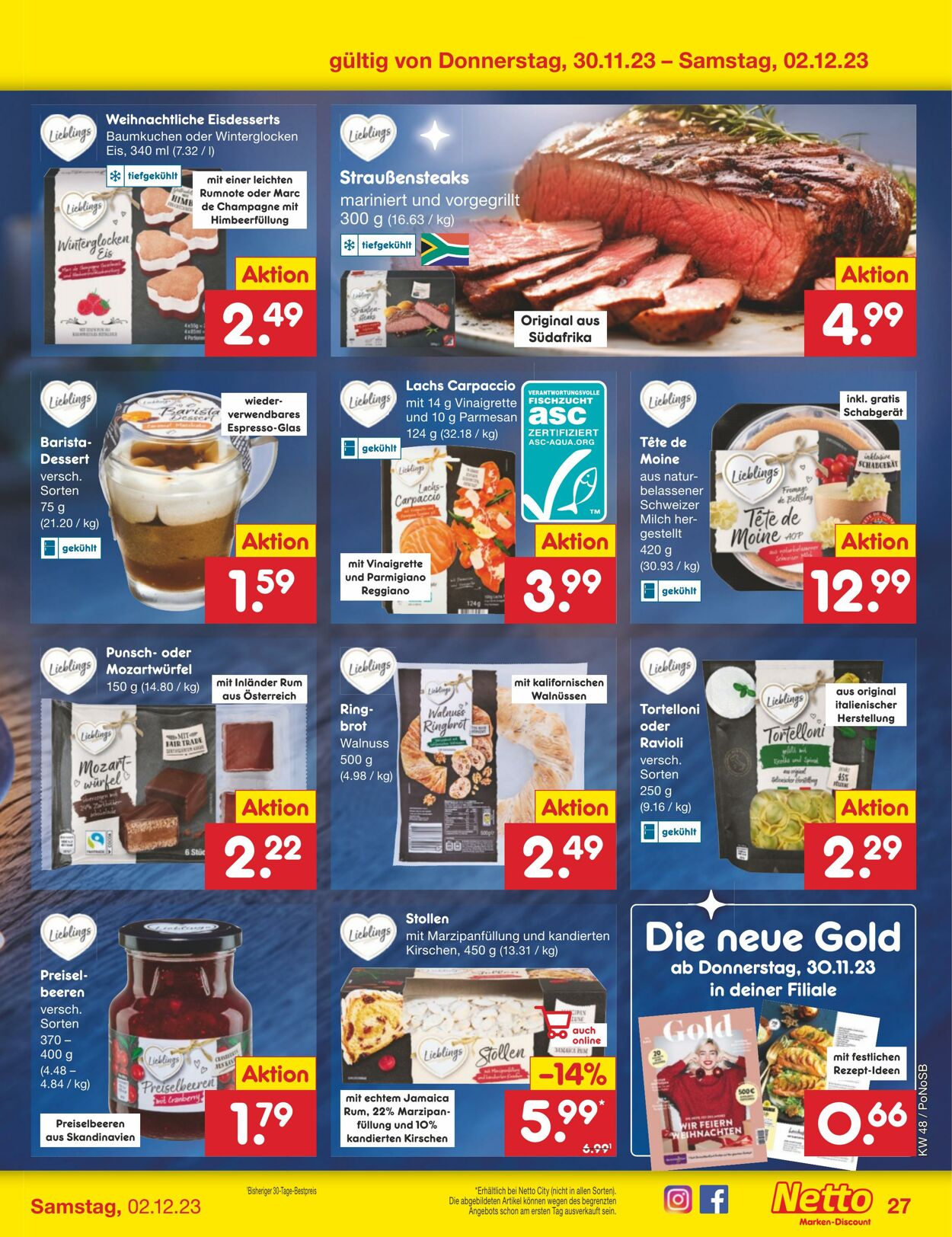 Prospekt Netto-Marken-Discount 27.11.2023 - 02.12.2023