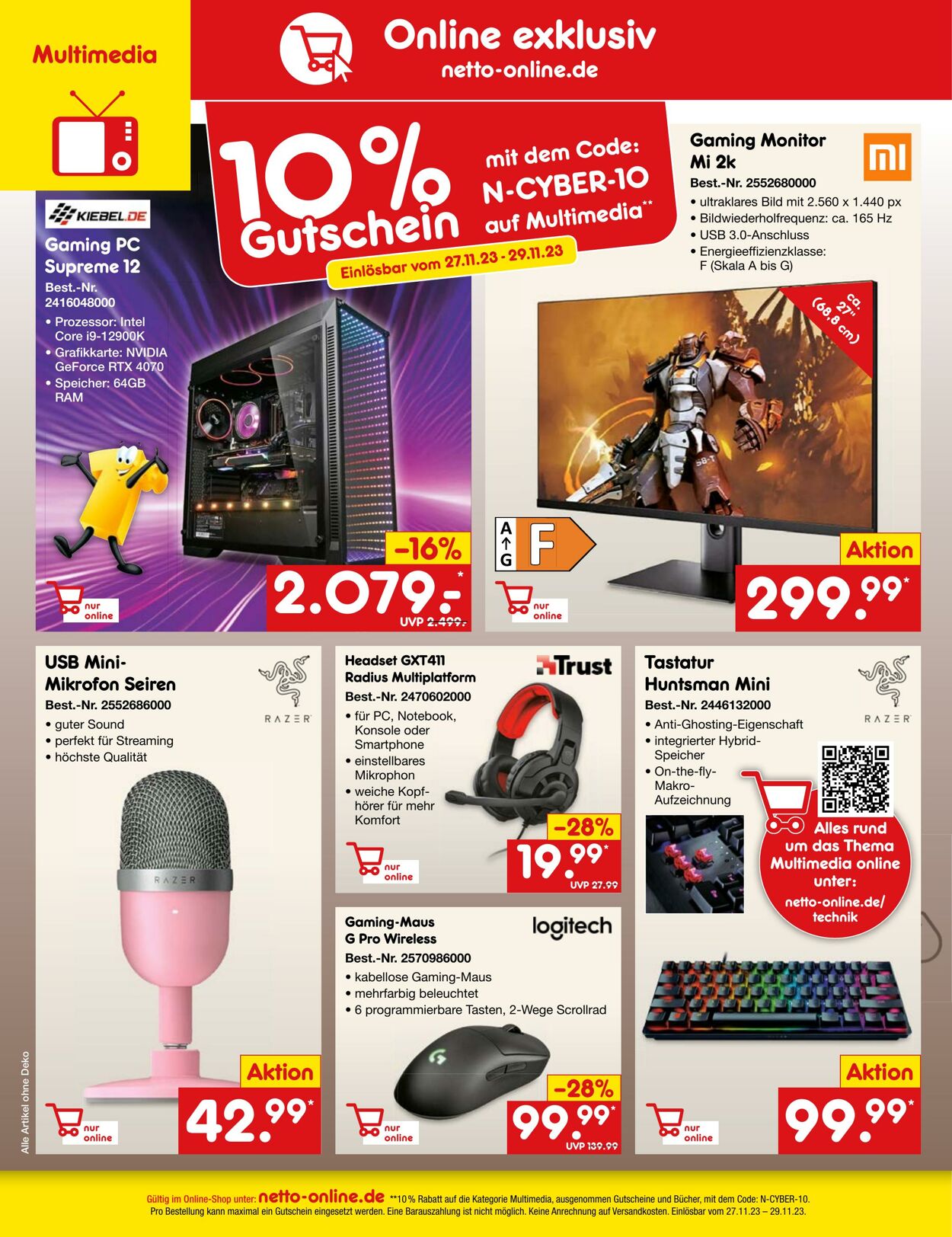 Prospekt Netto-Marken-Discount 27.11.2023 - 02.12.2023