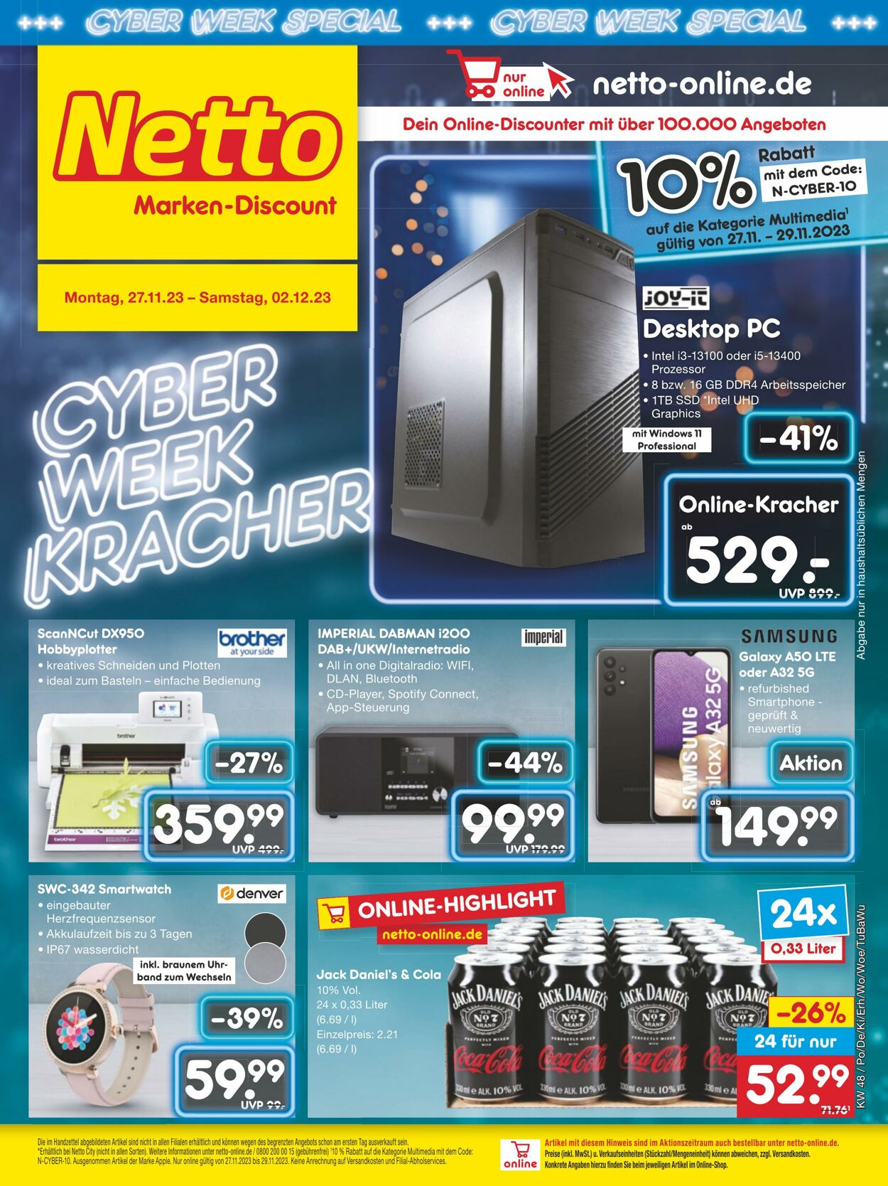 Prospekt Netto-Marken-Discount 27.11.2023 - 02.12.2023