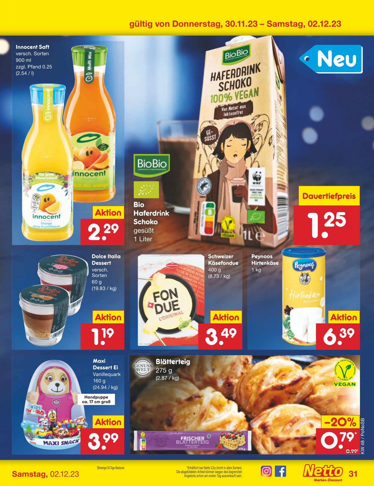 Prospekt Netto-Marken-Discount 27.11.2023 - 02.12.2023