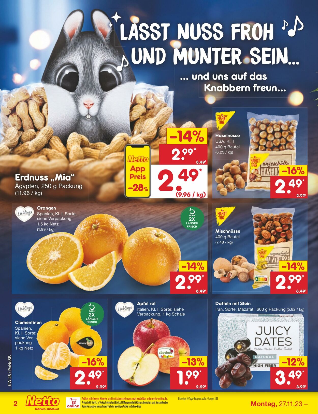 Prospekt Netto-Marken-Discount 27.11.2023 - 02.12.2023