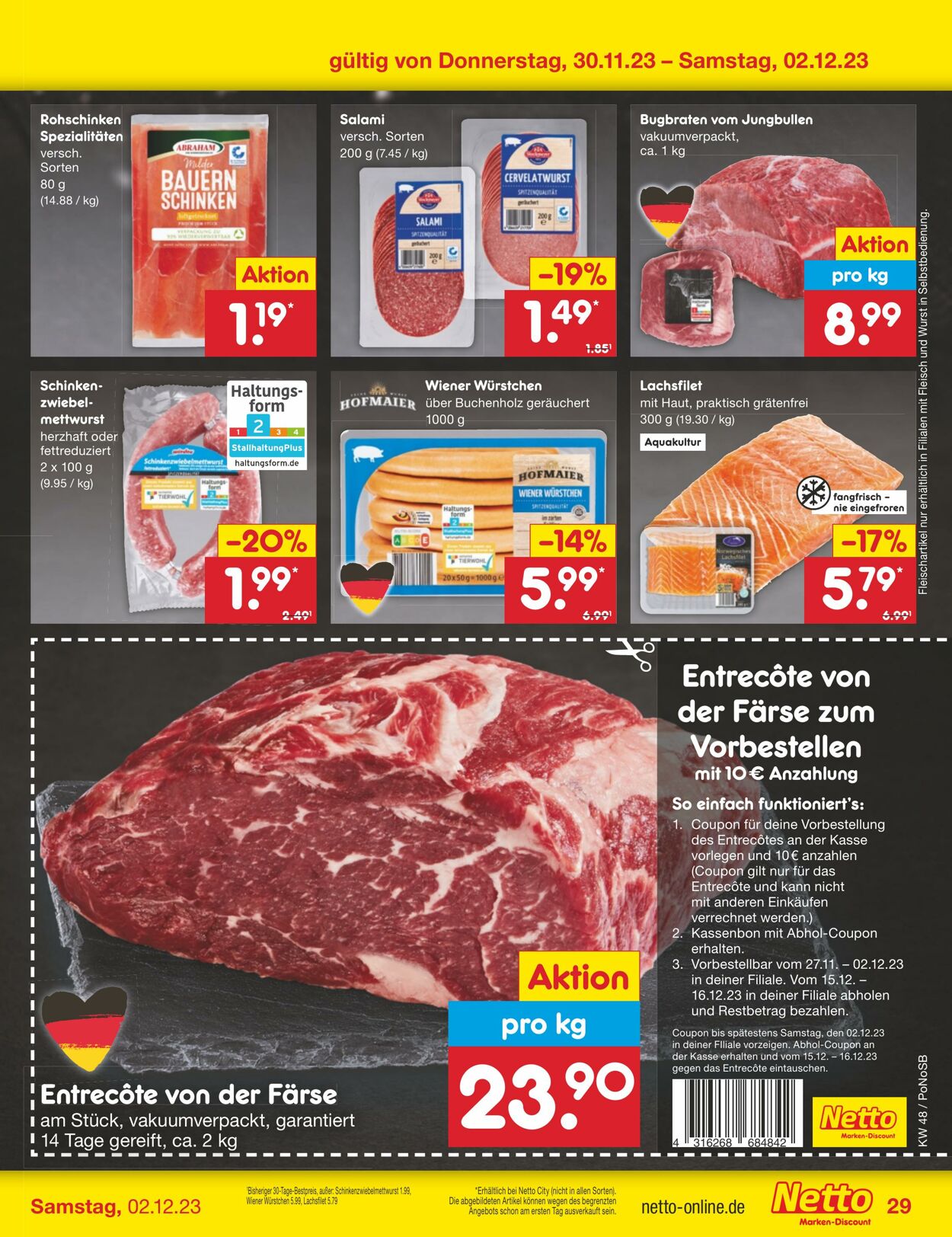 Prospekt Netto-Marken-Discount 27.11.2023 - 02.12.2023