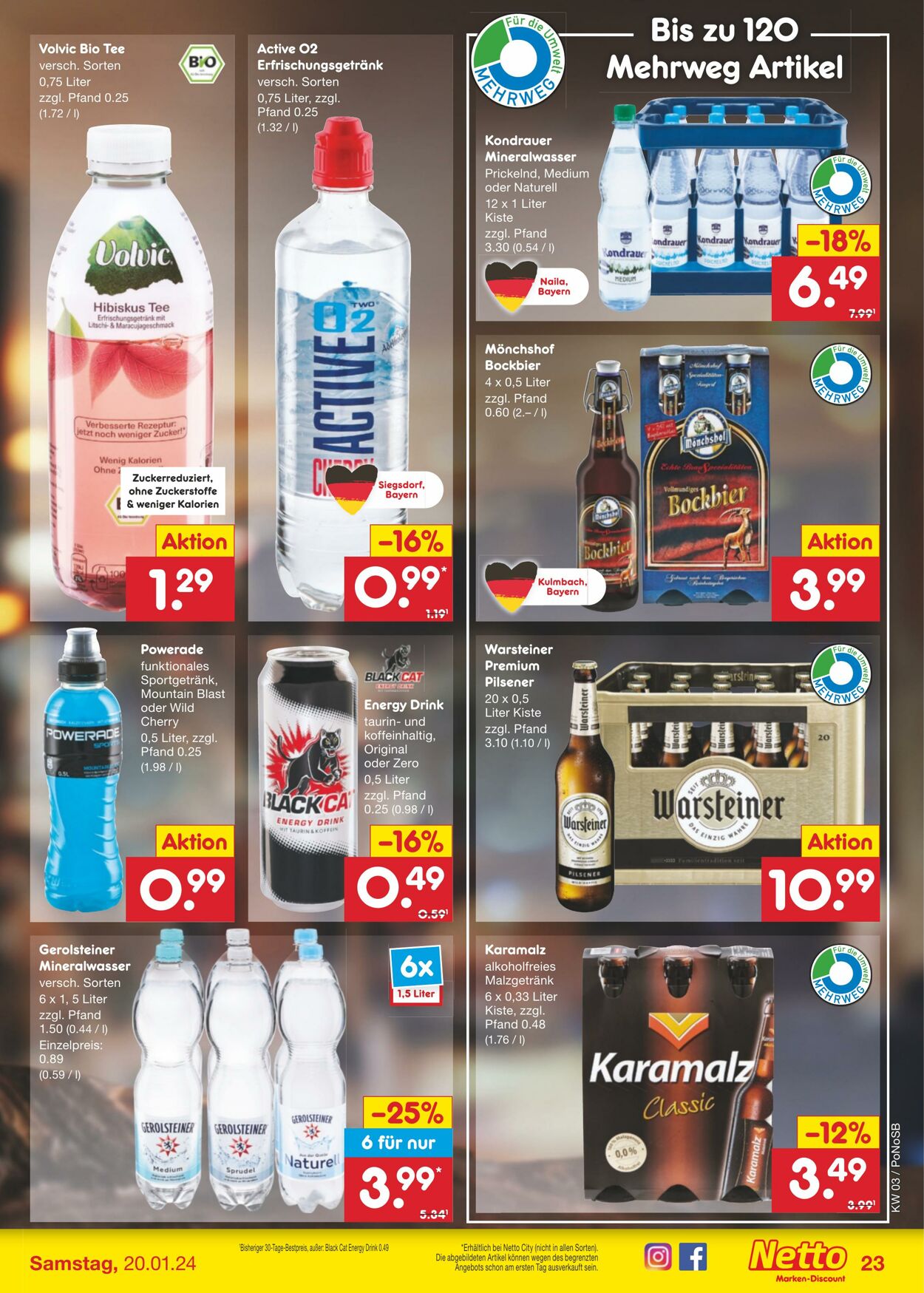 Prospekt Netto-Marken-Discount 15.01.2024 - 20.01.2024